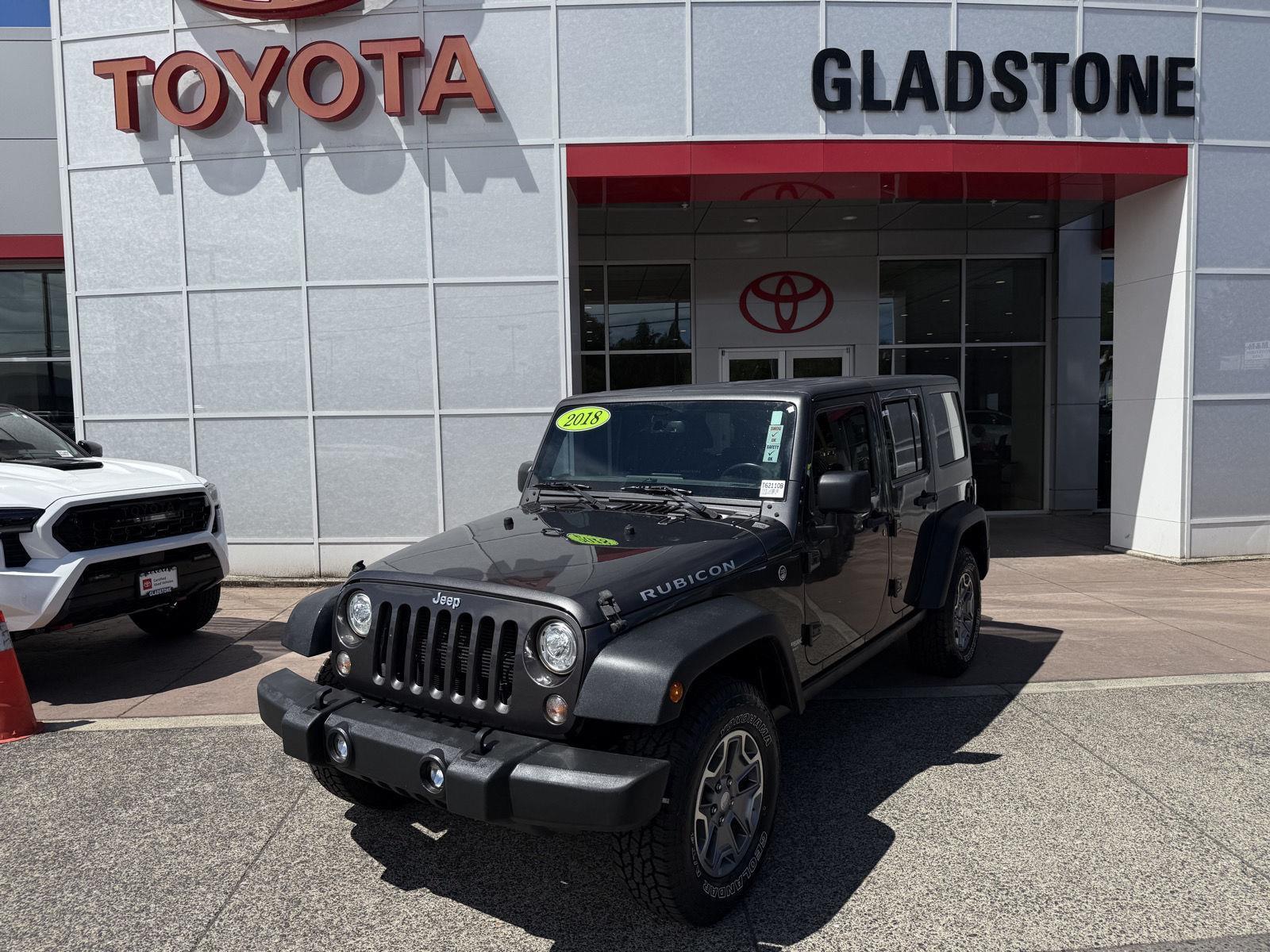 Gray (Granite Crystal Metallic Clearcoat) 2018 Jeep Wrangler SUV / Crossover Four-Wheel Drive 5-Speed Automatic