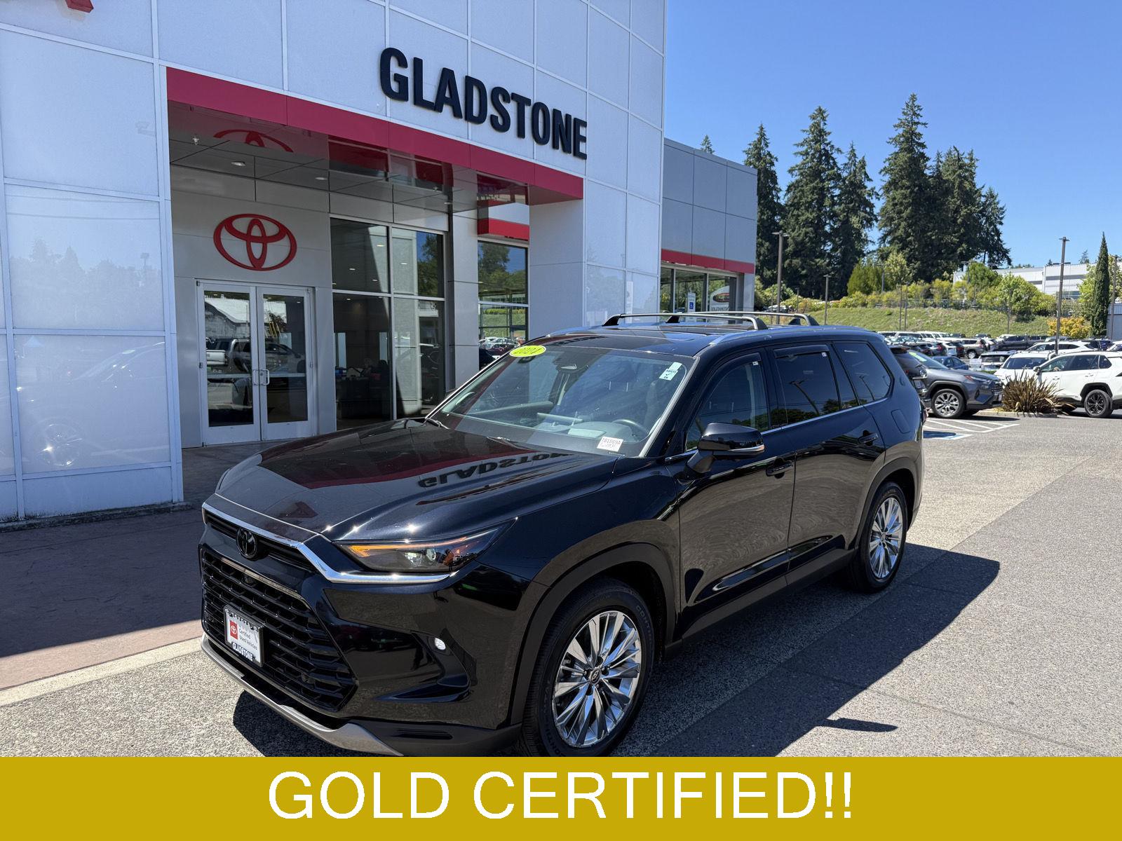 Midnight Black Metallic 2024 Toyota Grand Highlander SUV / Crossover All-Wheel Drive Automatic