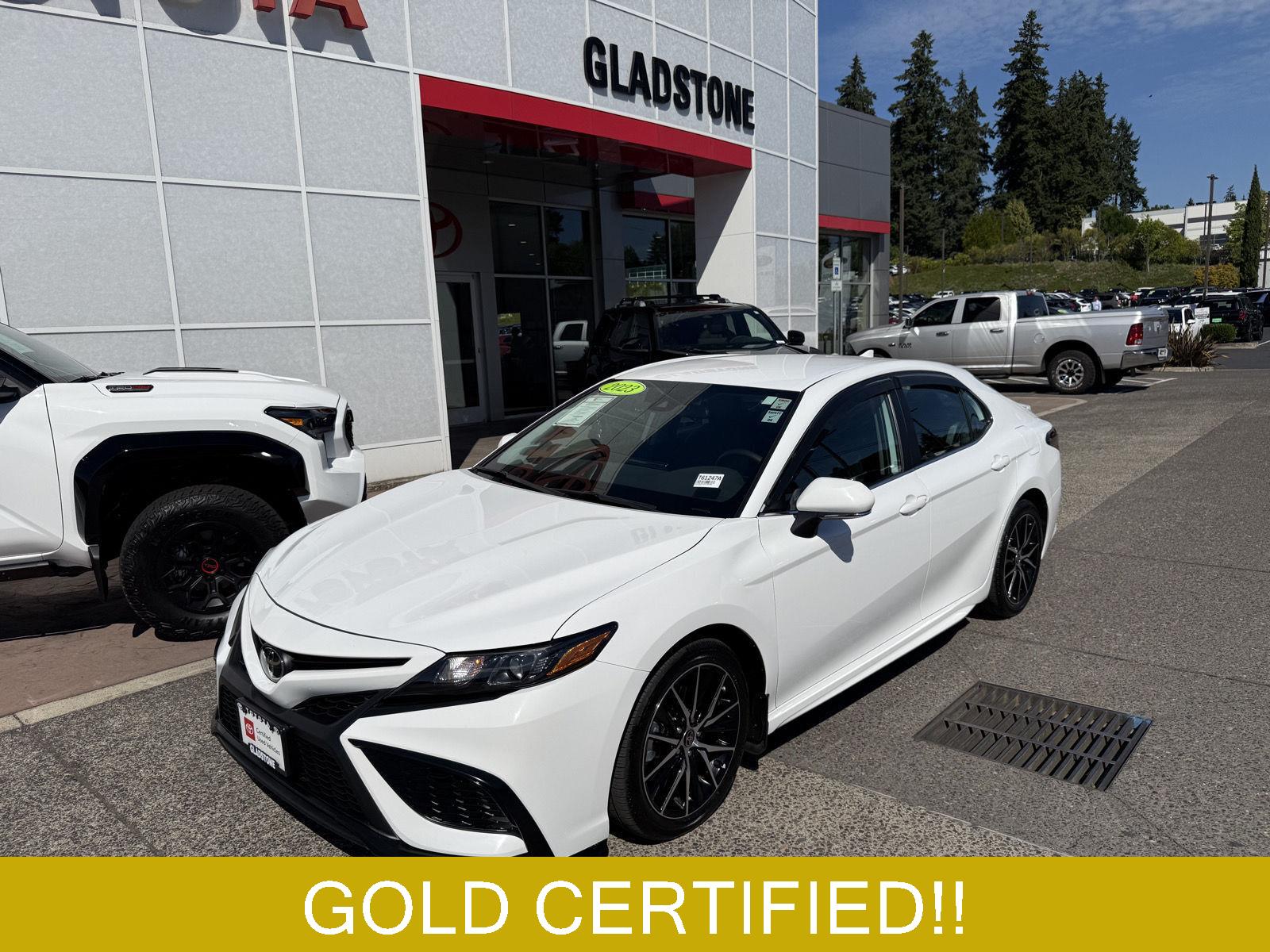 White 2023 Toyota Camry Sedan All-Wheel Drive