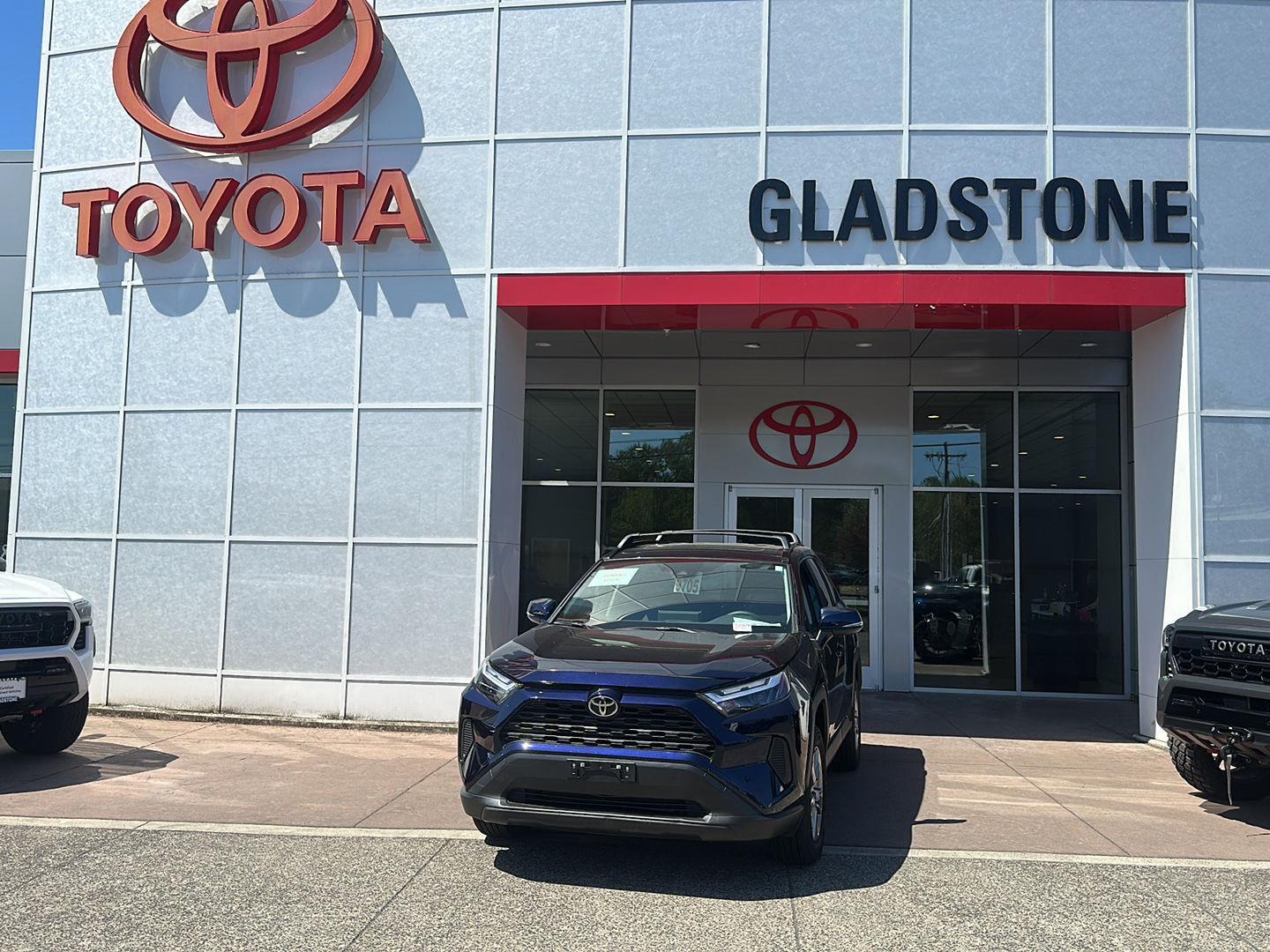 Blue 2025 Toyota RAV4 SUV / Crossover All-Wheel Drive