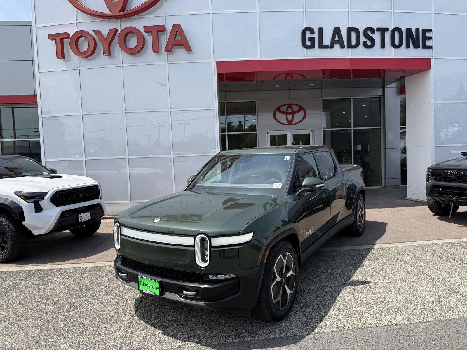 Forest Green 2023 Rivian R1T Pickup Truck All-Wheel Drive Automatic
