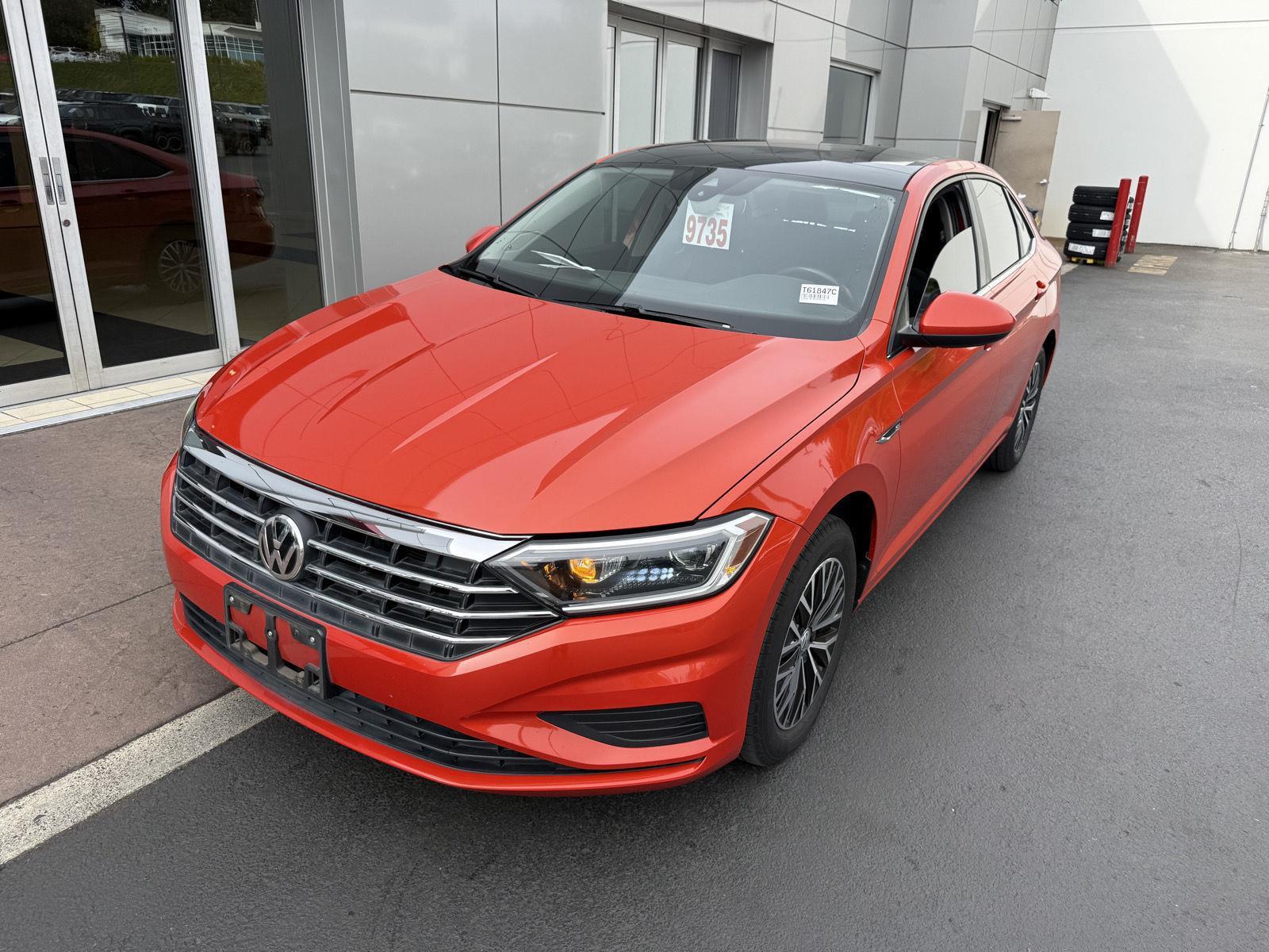 Habanero Orange Metallic 2019 Volkswagen Jetta Sedan Front-Wheel Drive Automatic