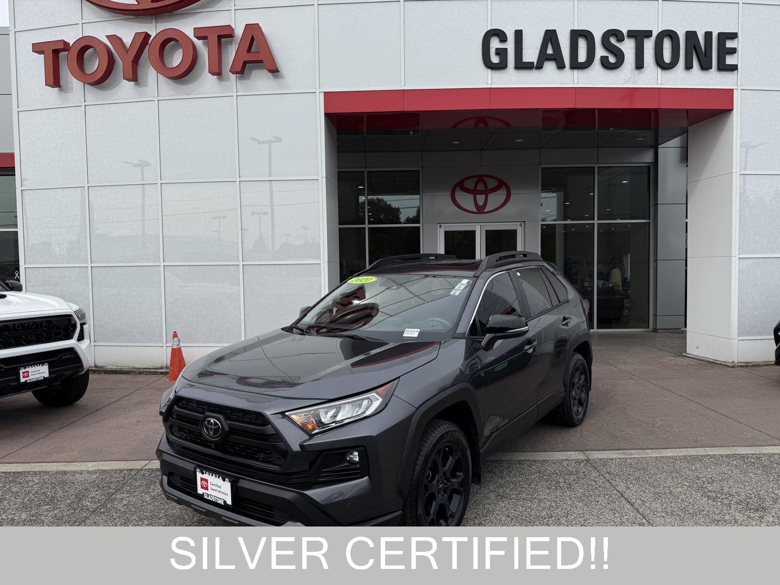 Magnetic Gray Metallic 2020 Toyota RAV4 SUV / Crossover All-Wheel Drive Automatic