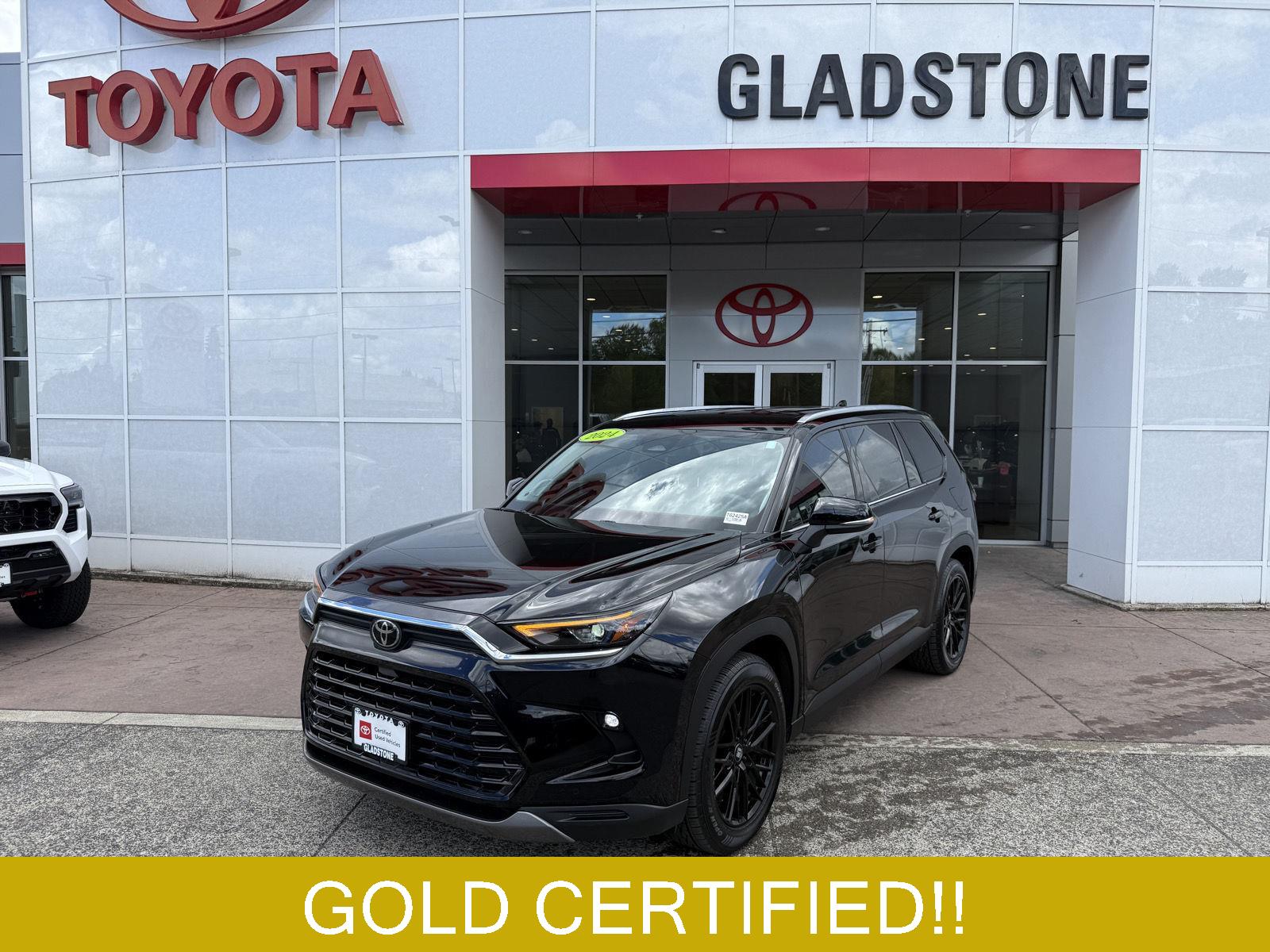 Midnight Black Metallic 2024 Toyota Grand Highlander SUV / Crossover All-Wheel Drive Automatic