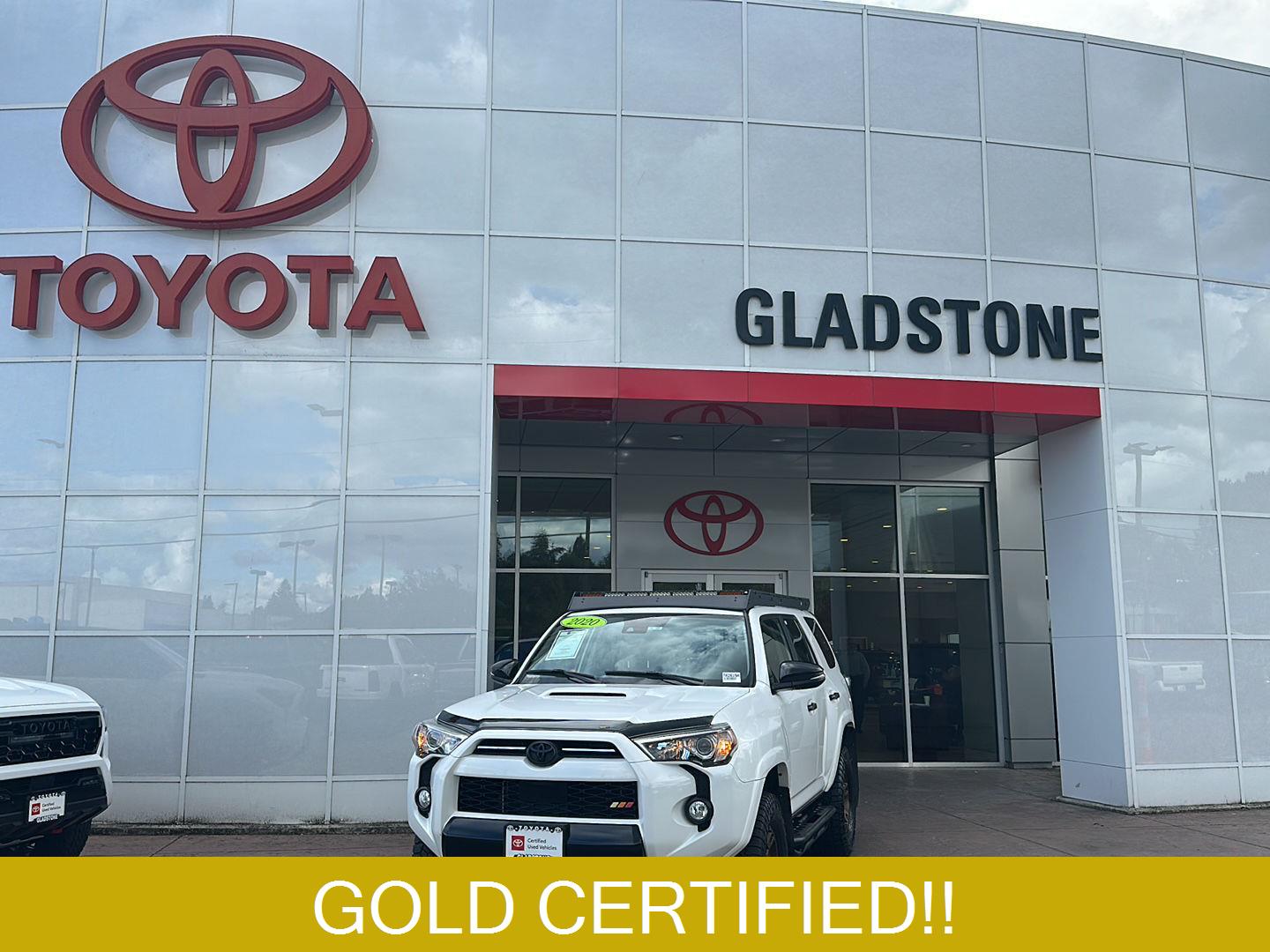 Super White 2020 Toyota 4Runner SUV / Crossover Four-Wheel Drive Automatic