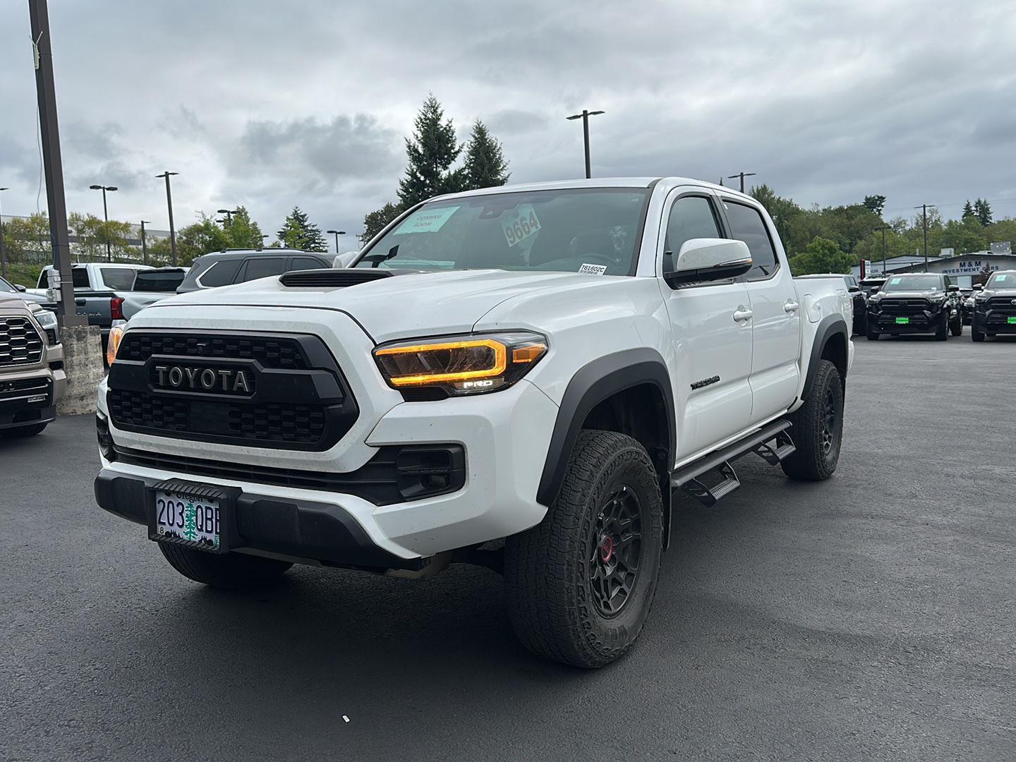 Ice Cap 2023 Toyota Tacoma Pickup Truck Four-Wheel Drive Automatic