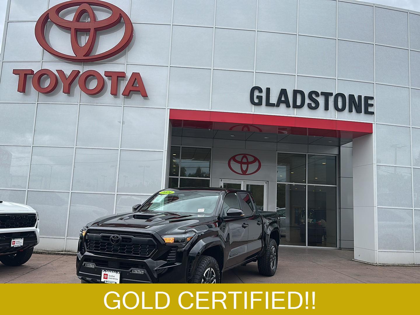 Black 2024 Toyota Tacoma Pickup Truck Four-Wheel Drive Automatic