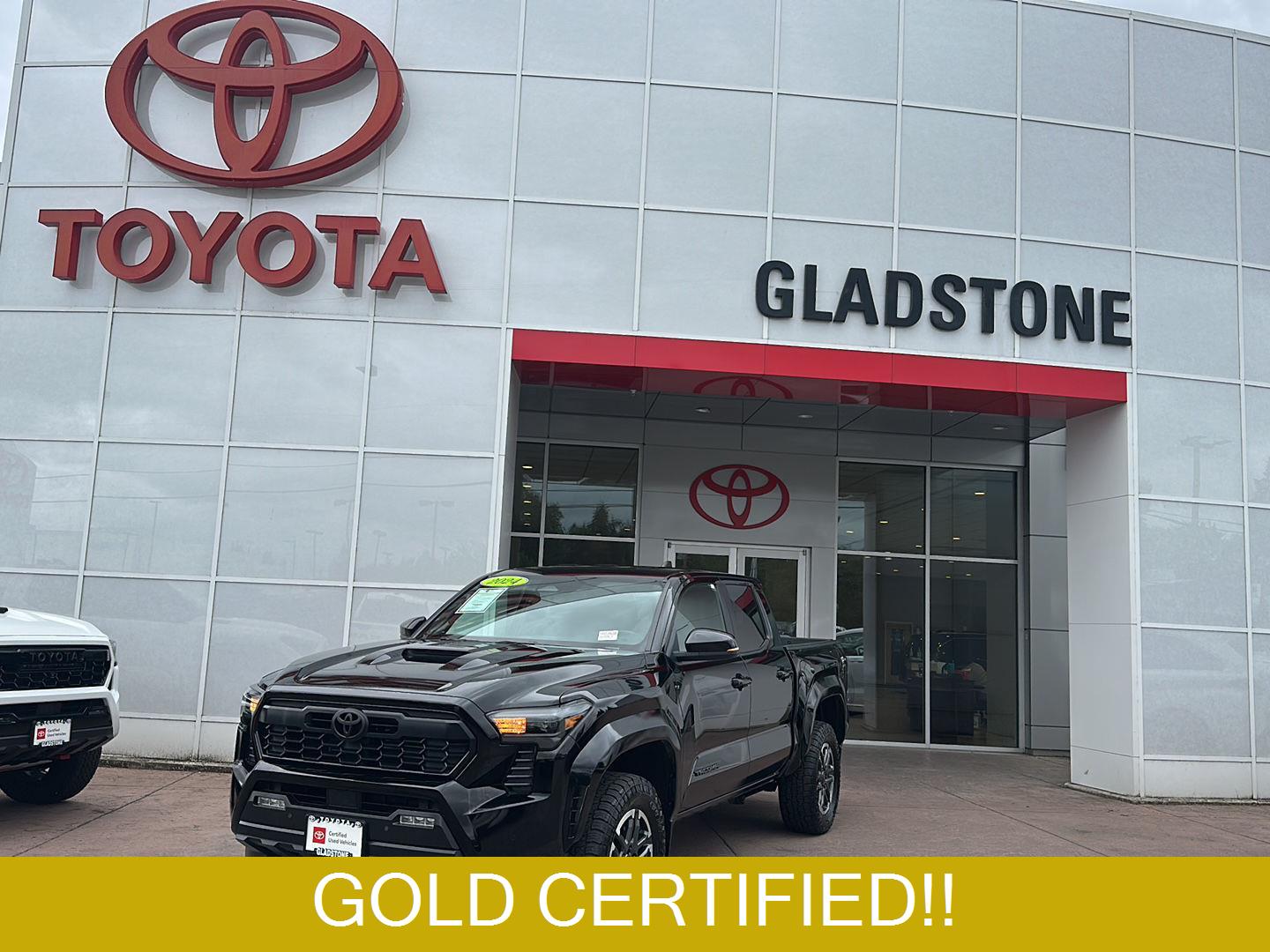 Black 2024 Toyota Tacoma Pickup Truck Four-Wheel Drive Automatic