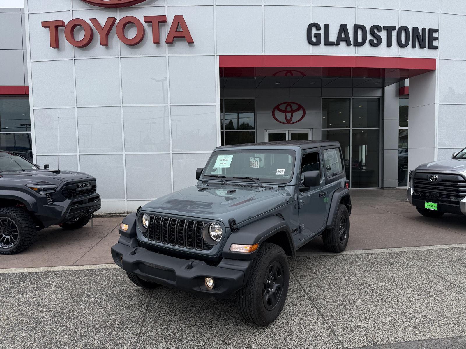 Anvil Clearcoat 2025 Jeep Wrangler SUV / Crossover Four-Wheel Drive 8-Speed Automatic
