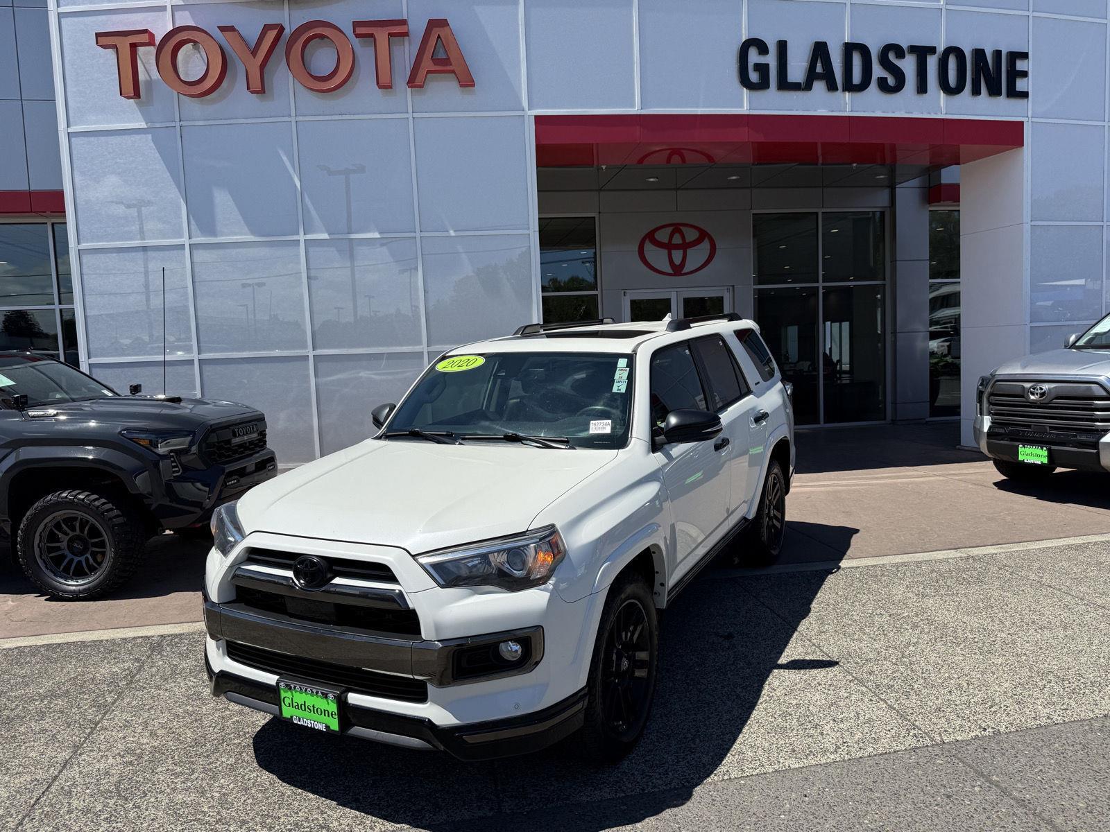 White (Blizzard Pearl) 2020 Toyota 4Runner SUV / Crossover All-Wheel Drive Automatic