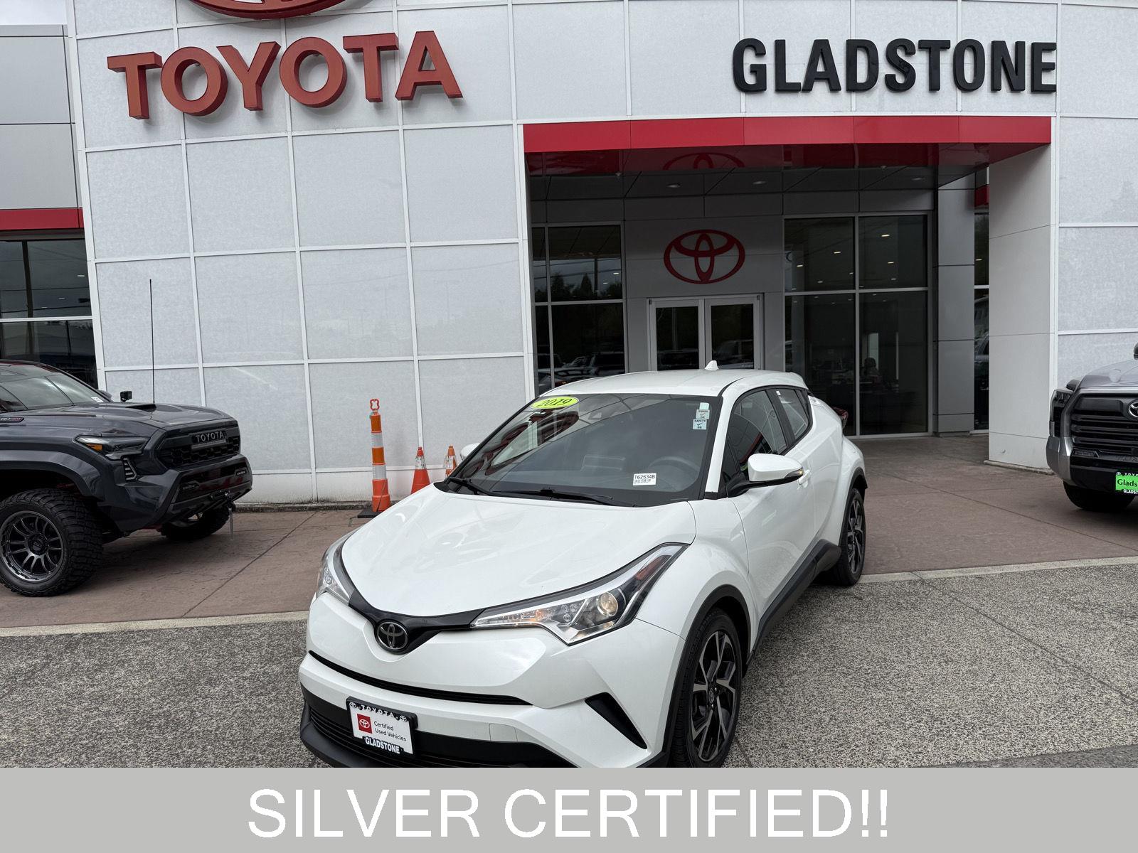 White (Blizzard Pearl) 2019 Toyota C-HR SUV / Crossover Front-Wheel Drive Continuously Variable Transmission