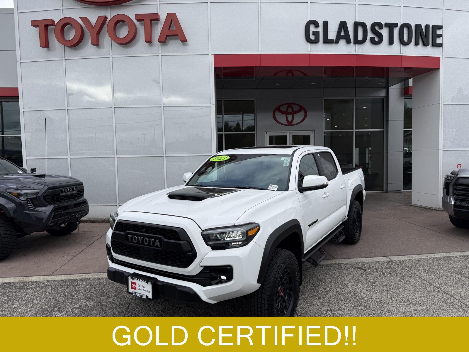 Ice Cap 2023 Toyota Tacoma Pickup Truck Four-Wheel Drive Automatic