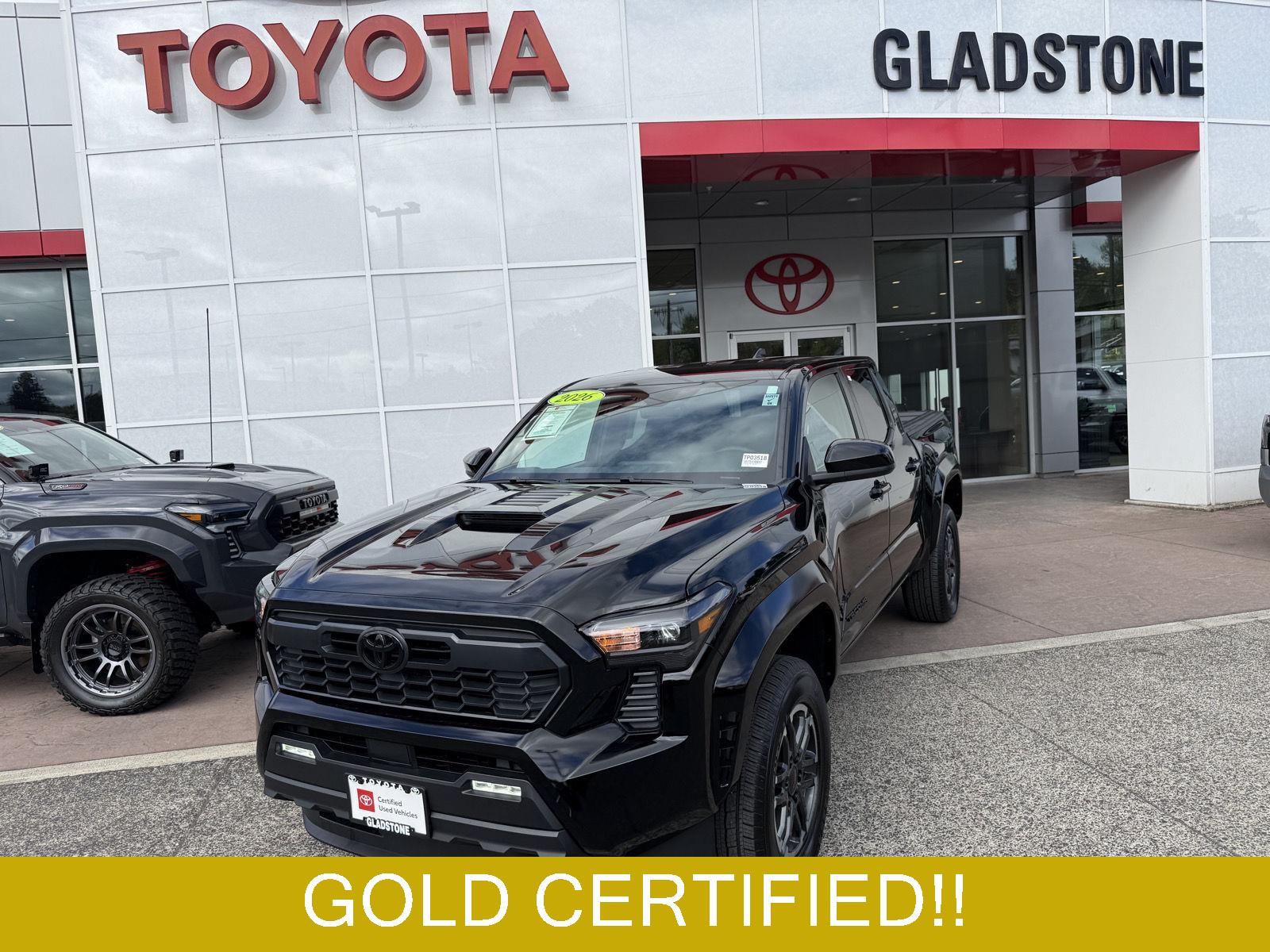 Black 2026 Toyota Tacoma Pickup Truck Four-Wheel Drive Automatic