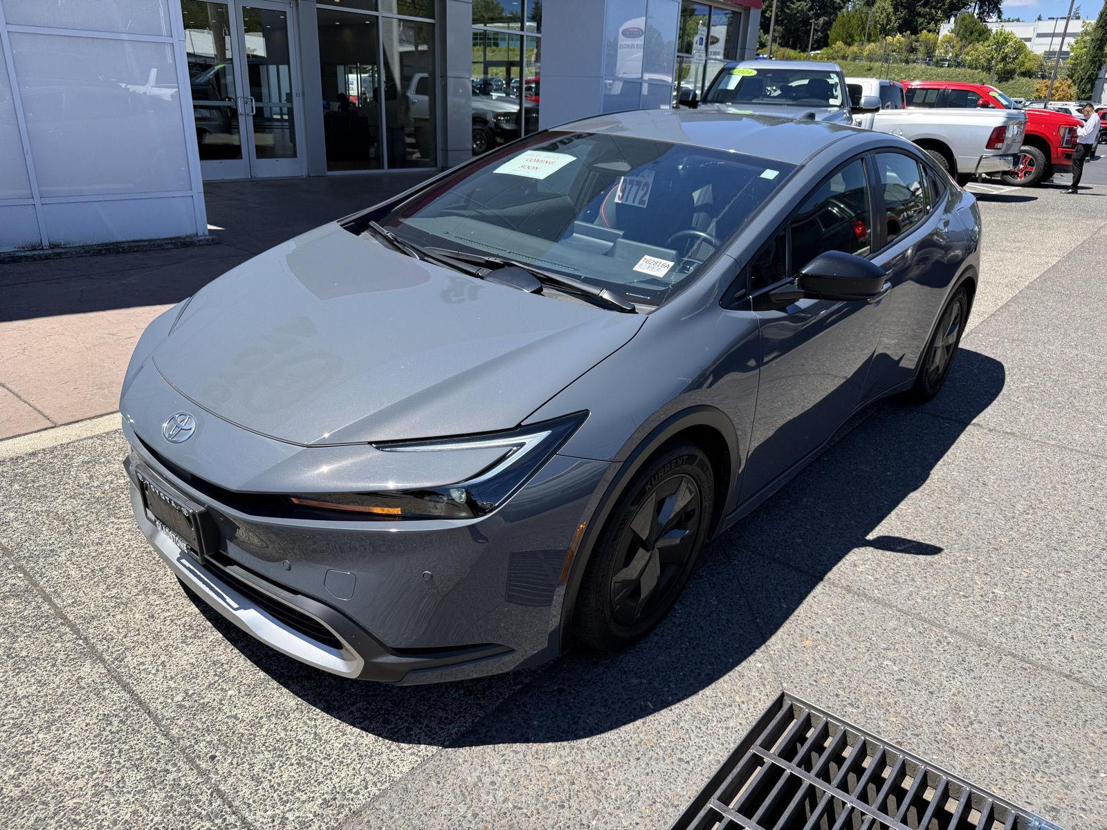 Guardian Gray 2025 Toyota Prius Plug-In Hybrid Hatchback Front-Wheel Drive Continuously Variable Transmission