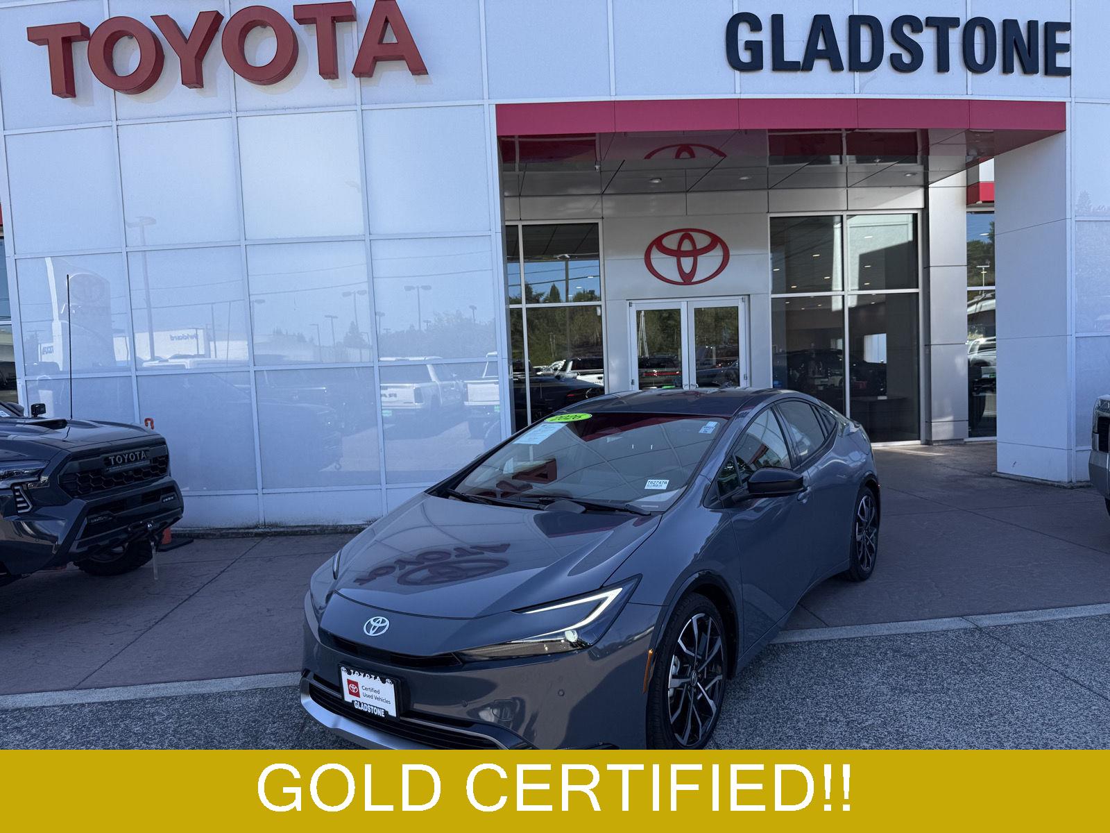 Guardian Gray 2026 Toyota Prius Plug-In Hybrid Hatchback Front-Wheel Drive Continuously Variable Transmission