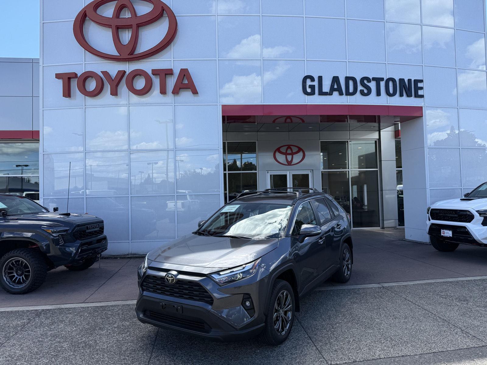 Magnetic Gray Metallic 2025 Toyota RAV4 Hybrid SUV / Crossover All-Wheel Drive Continuously Variable Transmission