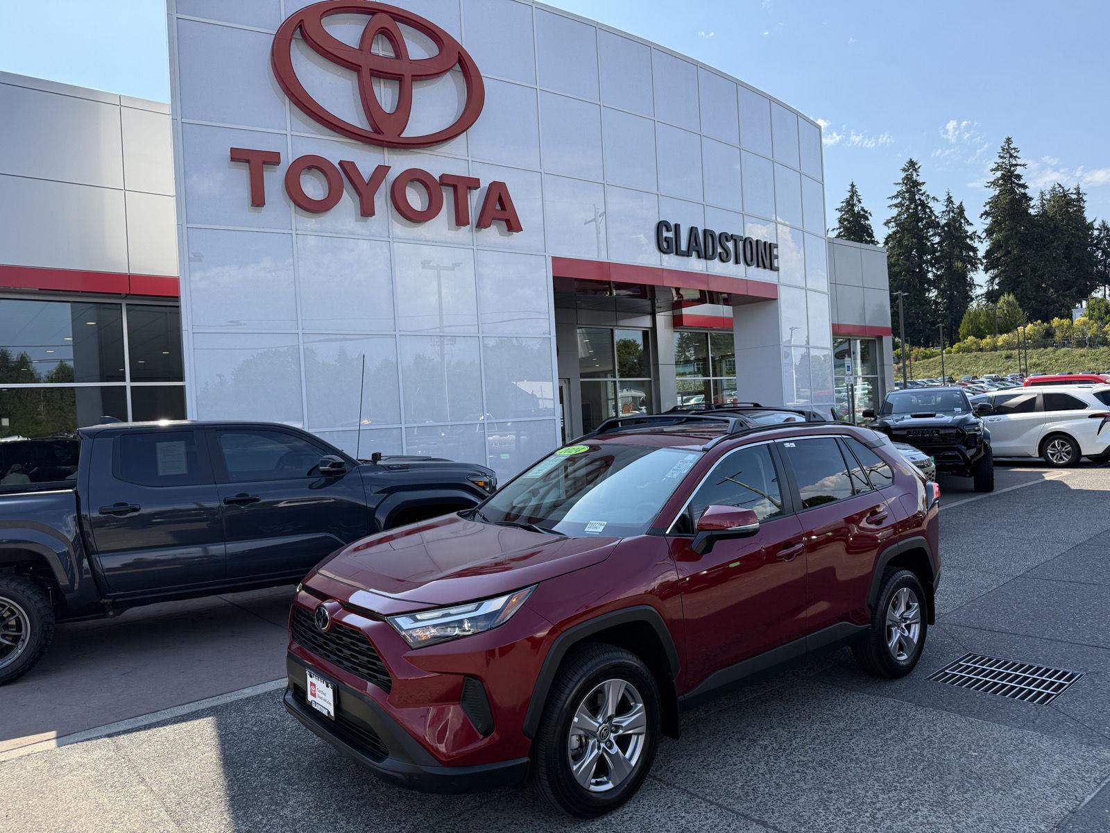 Red (Ruby Flare Pearl) 2024 Toyota RAV4 SUV / Crossover All-Wheel Drive Automatic