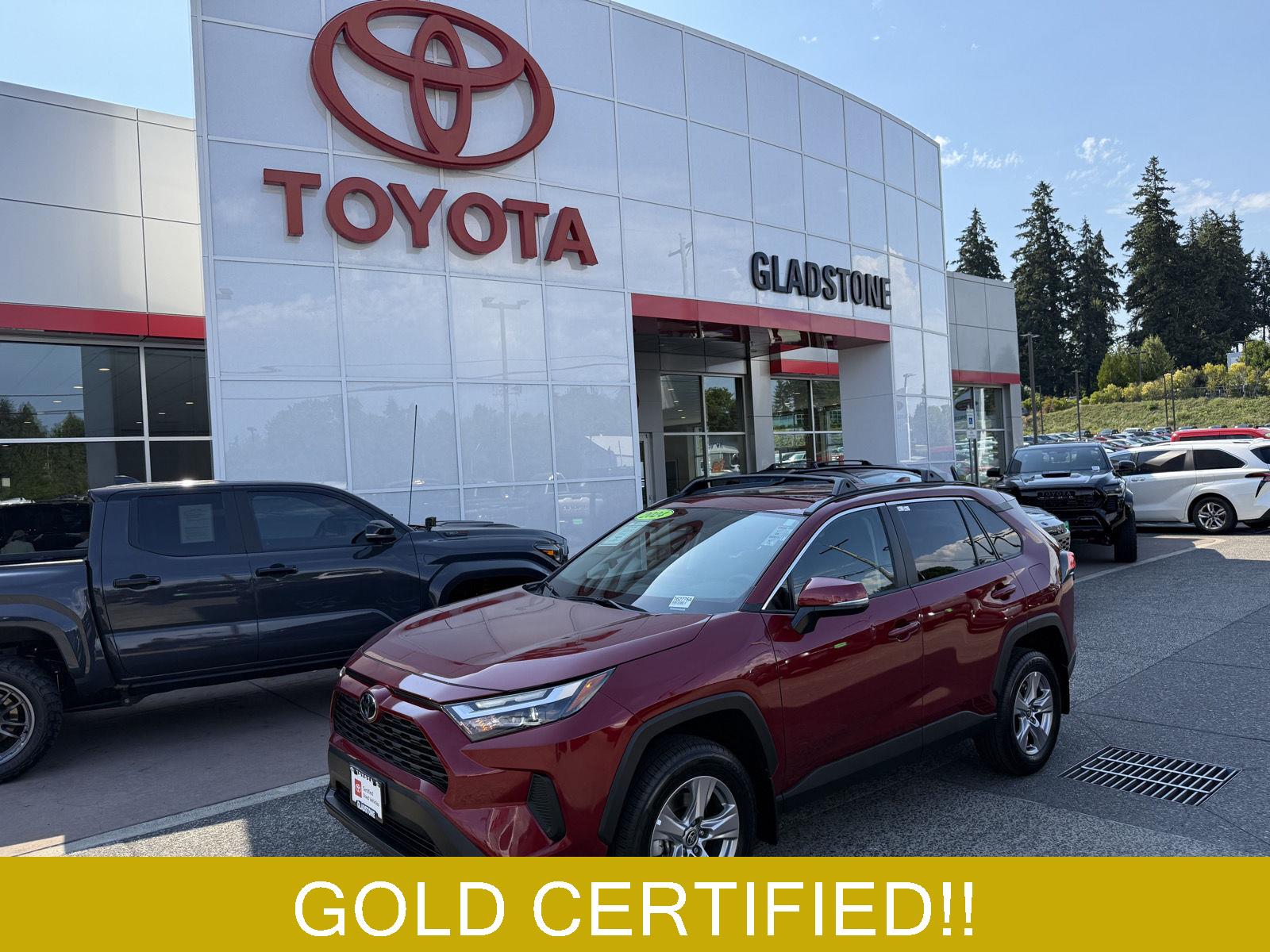 Red (Ruby Flare Pearl) 2024 Toyota RAV4 SUV / Crossover All-Wheel Drive Automatic