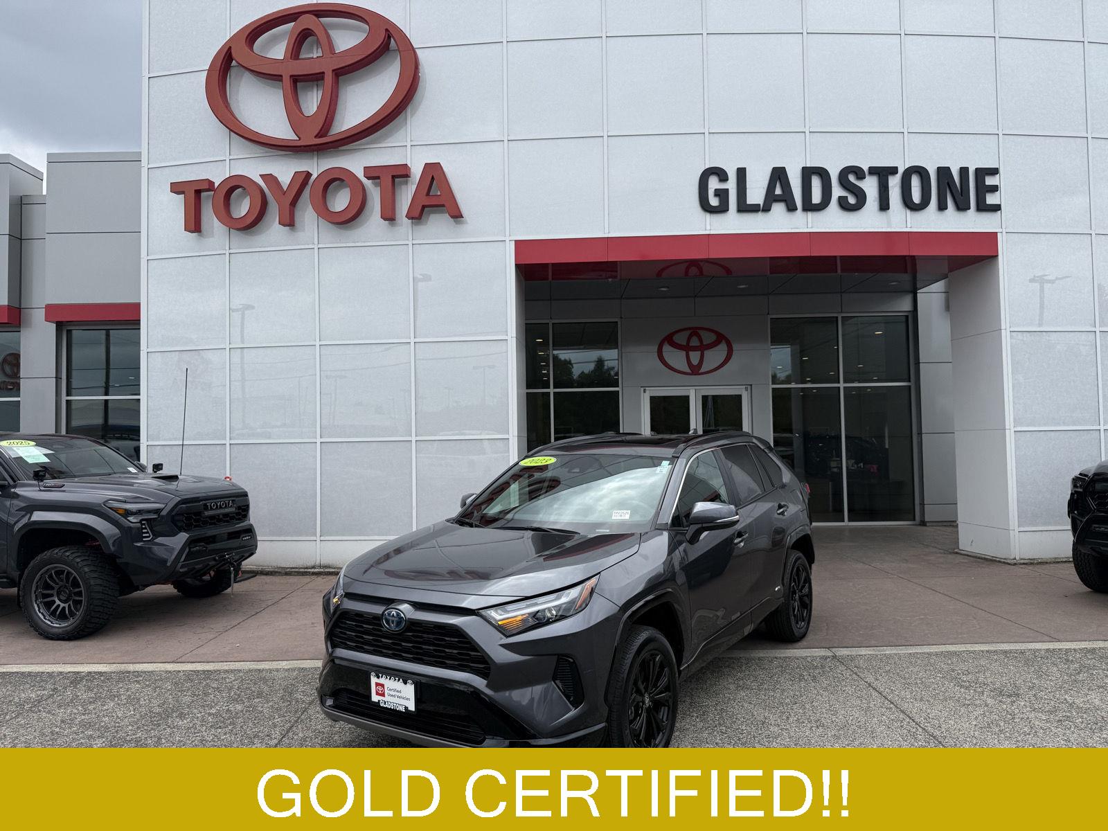 Magnetic Gray Metallic 2023 Toyota RAV4 Hybrid SUV / Crossover All-Wheel Drive Continuously Variable Transmission