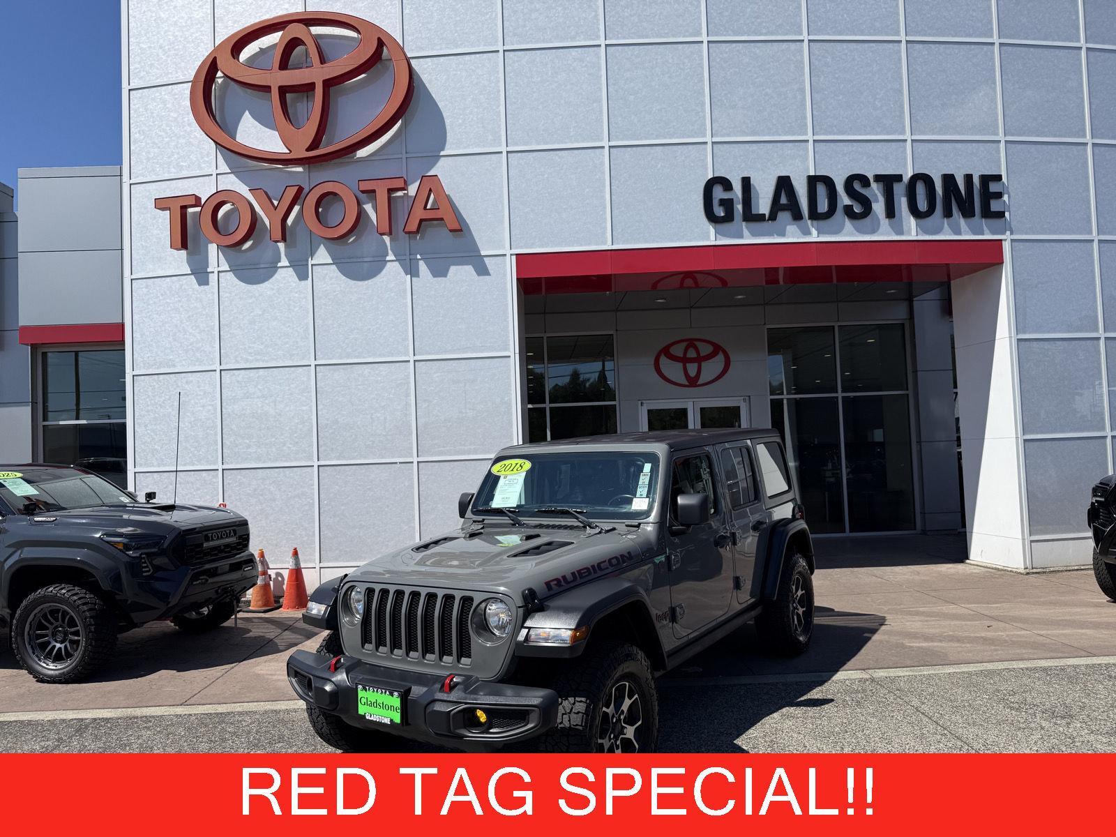 Sting-Gray Clearcoat 2018 Jeep Wrangler SUV / Crossover Four-Wheel Drive 8-Speed Automatic