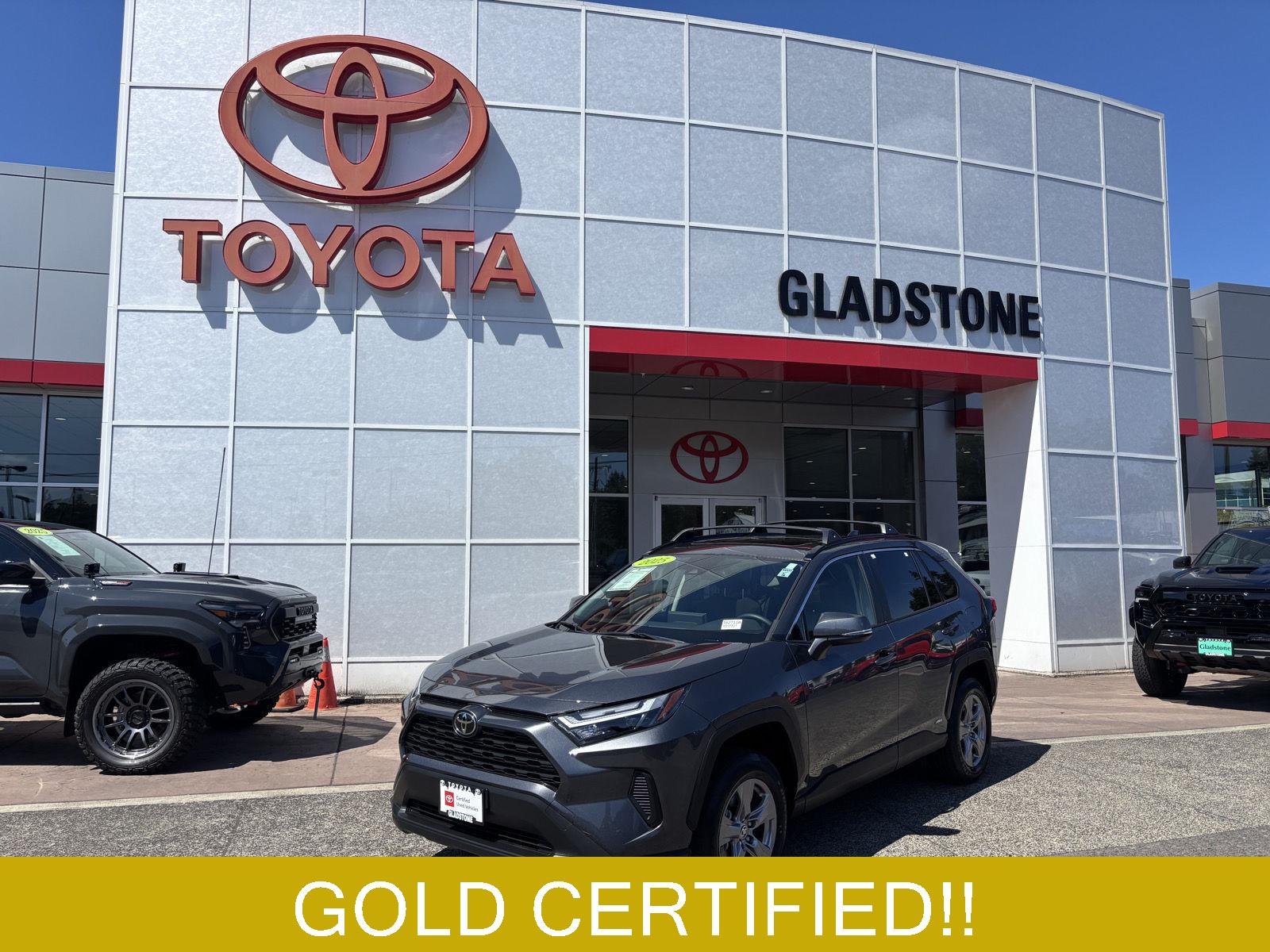 Magnetic Gray Metallic 2025 Toyota RAV4 Hybrid SUV / Crossover All-Wheel Drive Continuously Variable Transmission
