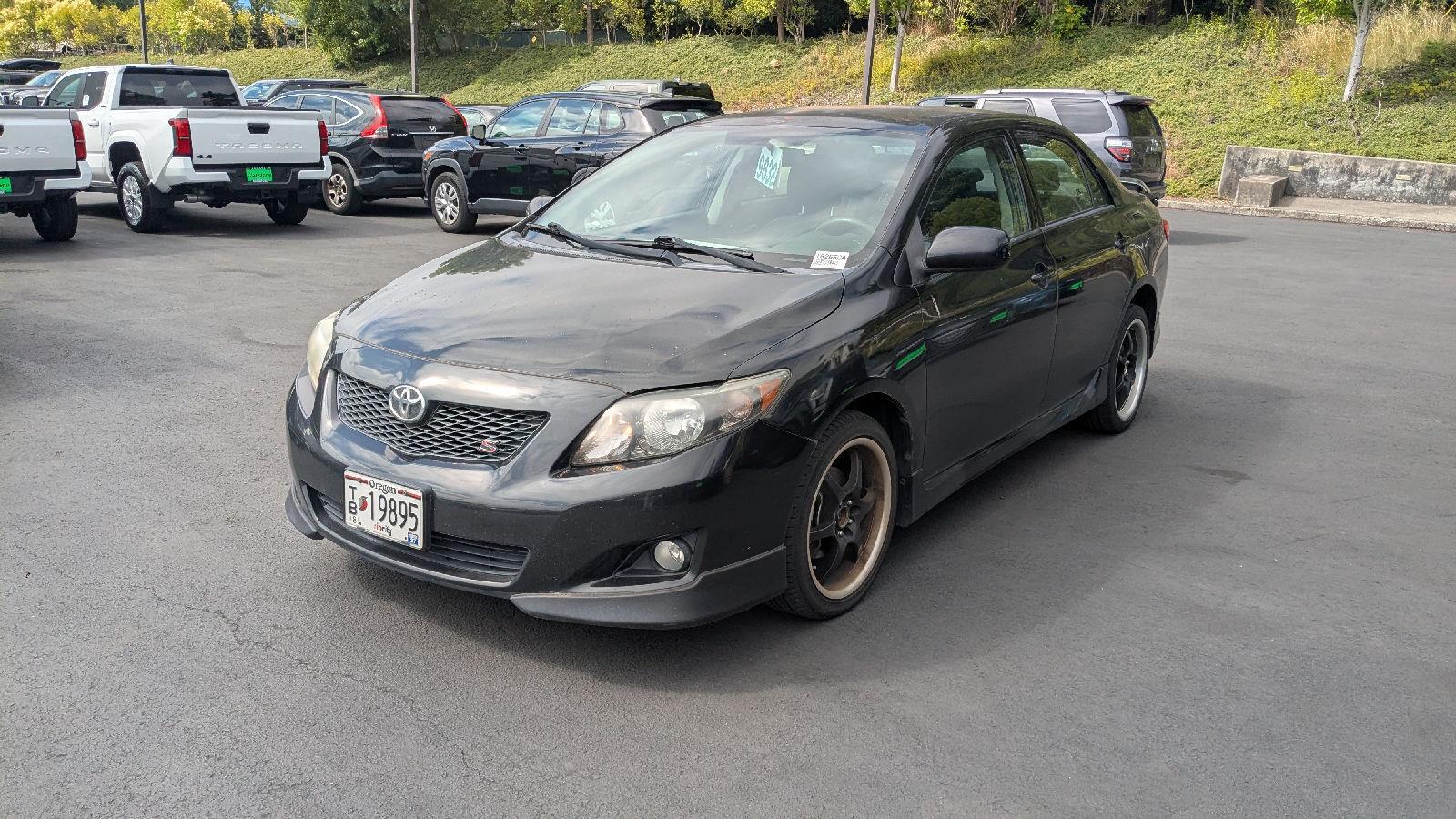 Black Sand Pearl 2010 Toyota Corolla Sedan Front-Wheel Drive Automatic