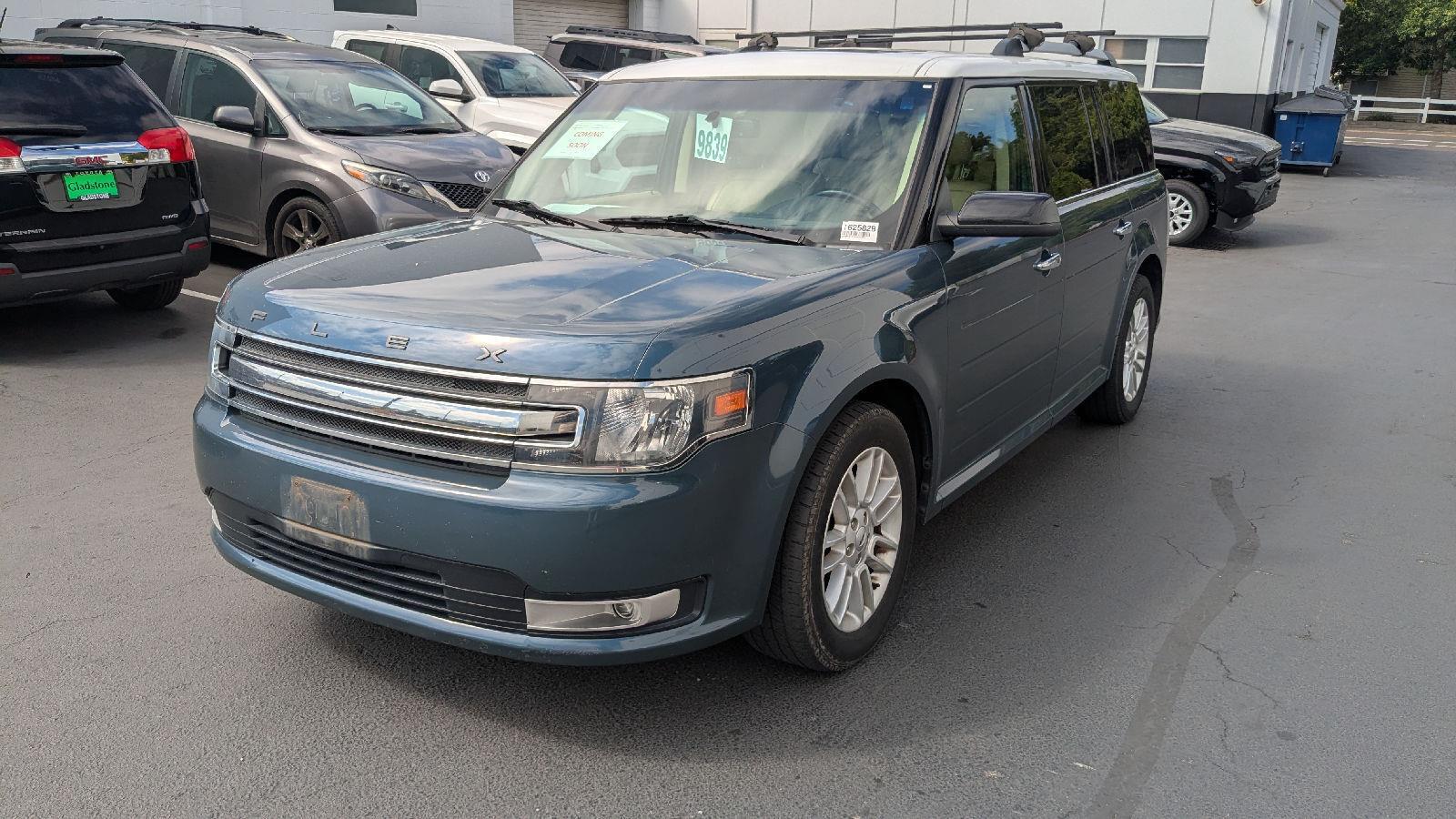 Oxford White 2016 Ford Flex SUV / Crossover Front-Wheel Drive 6-Speed Automatic