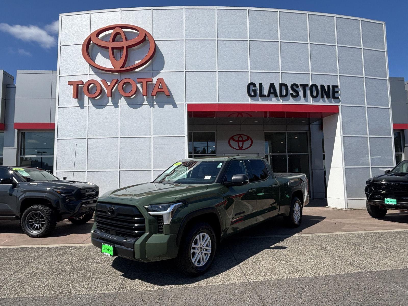 Army Green 2023 Toyota Tundra Pickup Truck Four-Wheel Drive Automatic