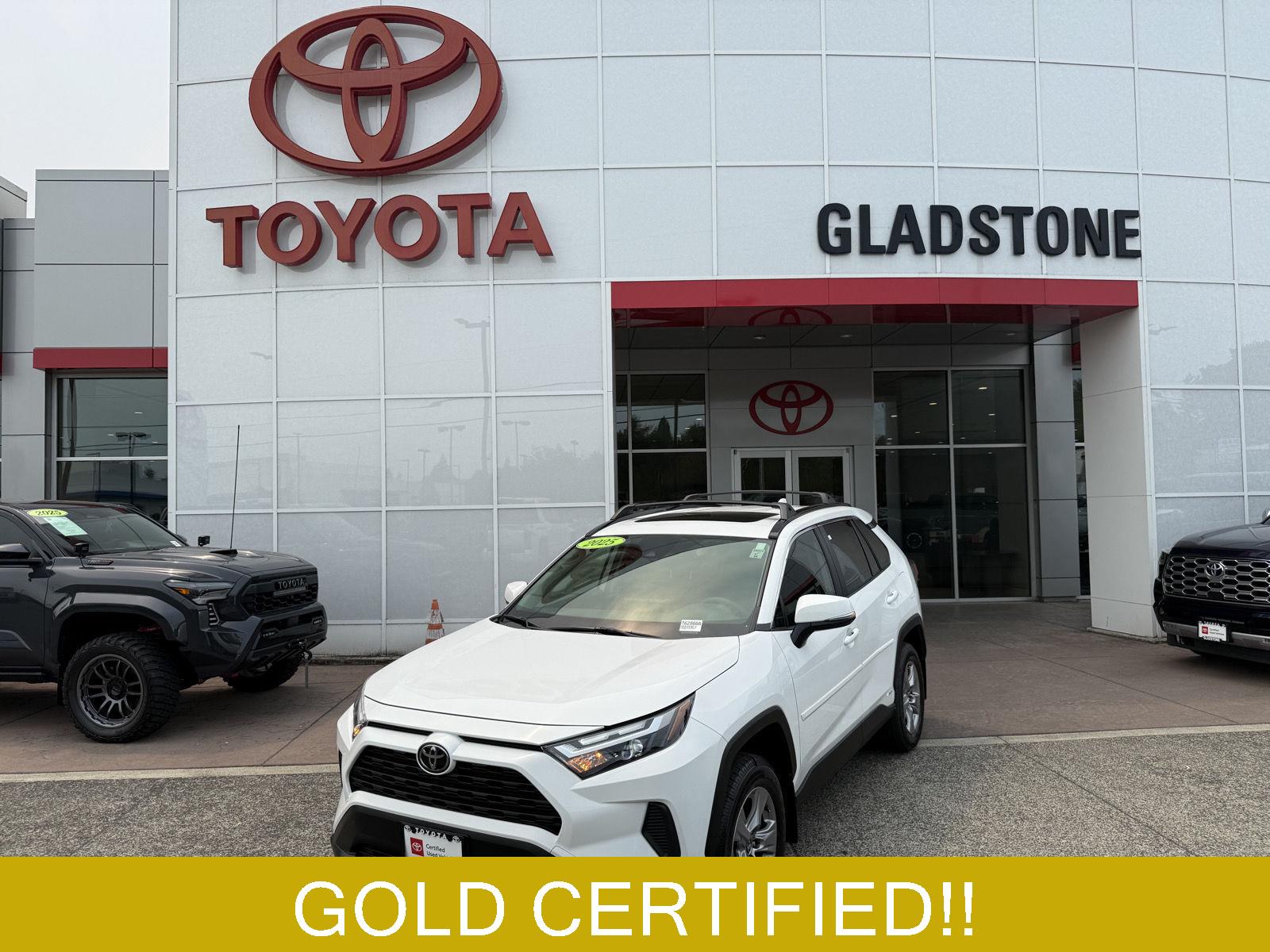Ice Cap 2025 Toyota RAV4 Hybrid SUV / Crossover All-Wheel Drive Continuously Variable Transmission