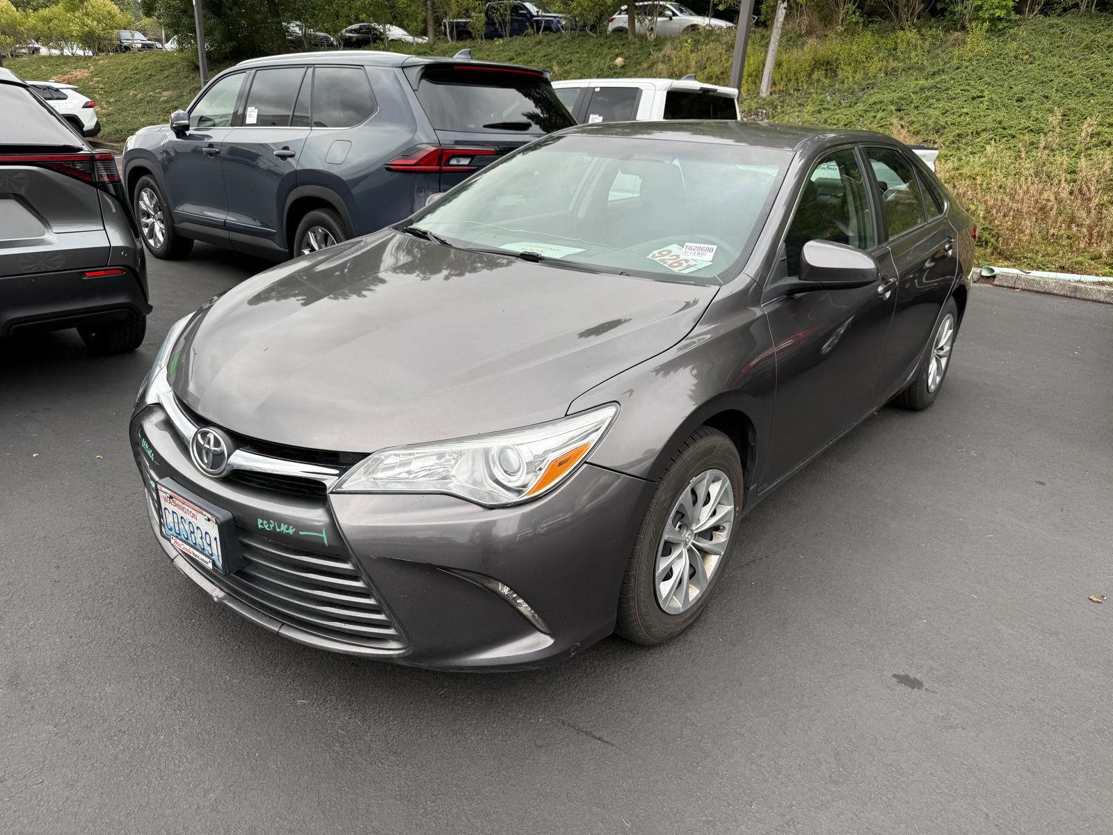 Predawn Gray Mica 2016 Toyota Camry Sedan Front-Wheel Drive Automatic