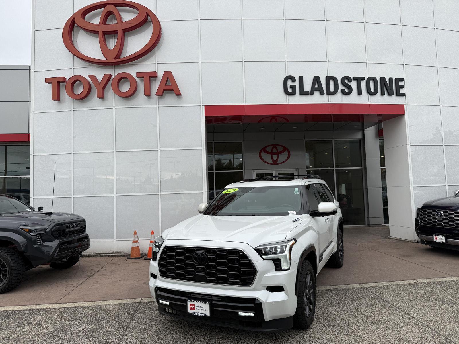 White (Wind Chill Pearl) 2024 Toyota Sequoia SUV / Crossover Four-Wheel Drive Automatic