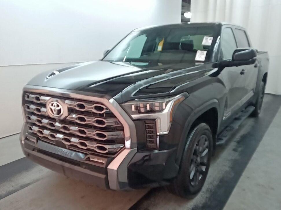 Midnight Black Metallic 2025 Toyota Tundra Pickup Truck Four-Wheel Drive Automatic