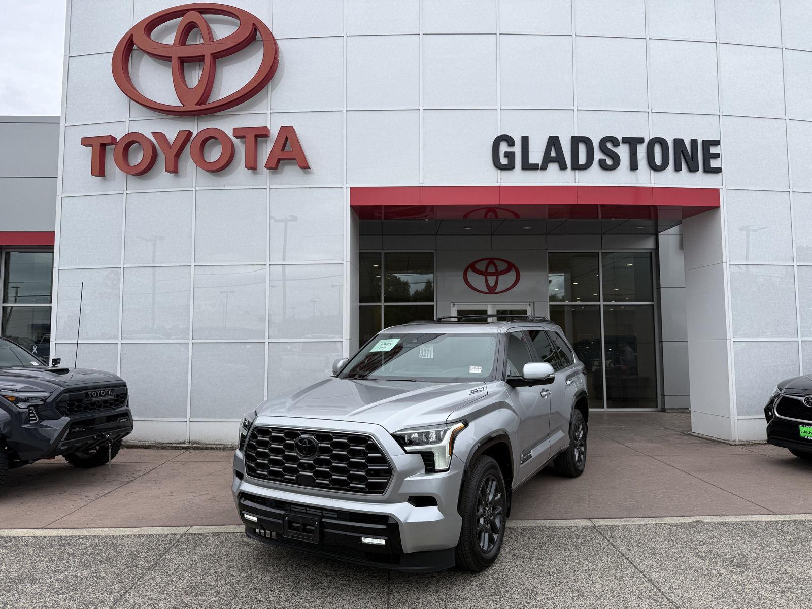 Celestial Silver Metallic 2025 Toyota Sequoia SUV / Crossover Four-Wheel Drive Automatic