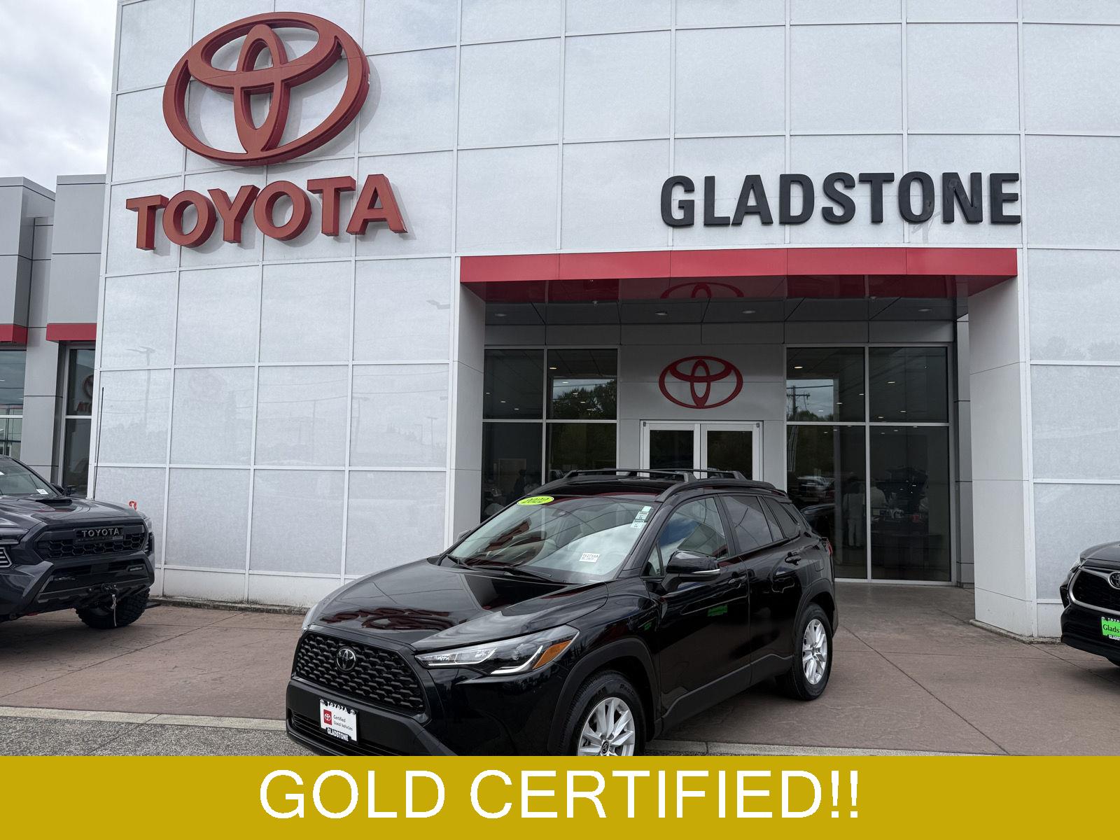 Jet Black 2022 Toyota Corolla Cross SUV / Crossover All-Wheel Drive Continuously Variable Transmission