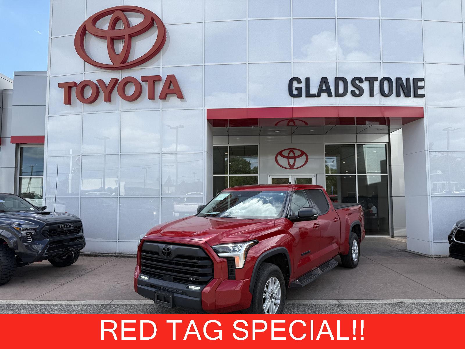 Supersonic Red 2023 Toyota Tundra Pickup Truck Four-Wheel Drive Automatic