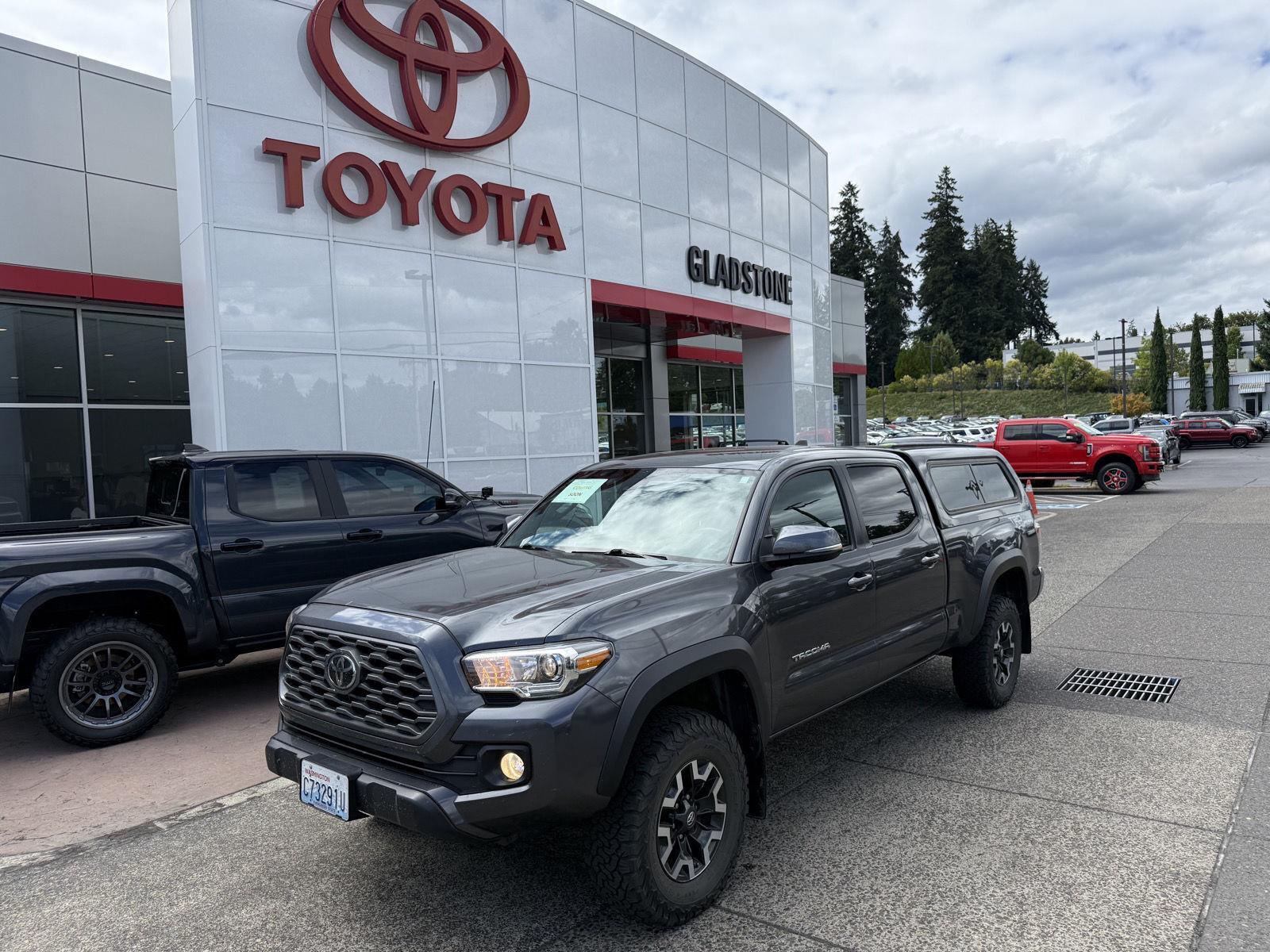 Magnetic Gray Metallic 2020 Toyota Tacoma Pickup Truck Four-Wheel Drive Automatic