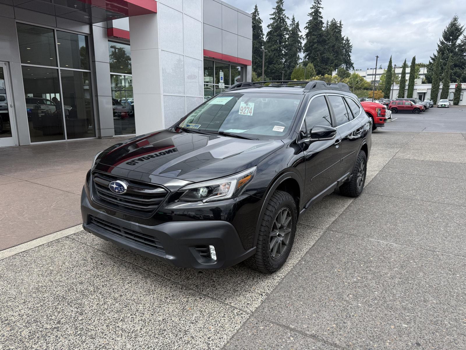 Crystal Black Silica 2021 Subaru Outback SUV / Crossover All-Wheel Drive Continuously Variable Transmission