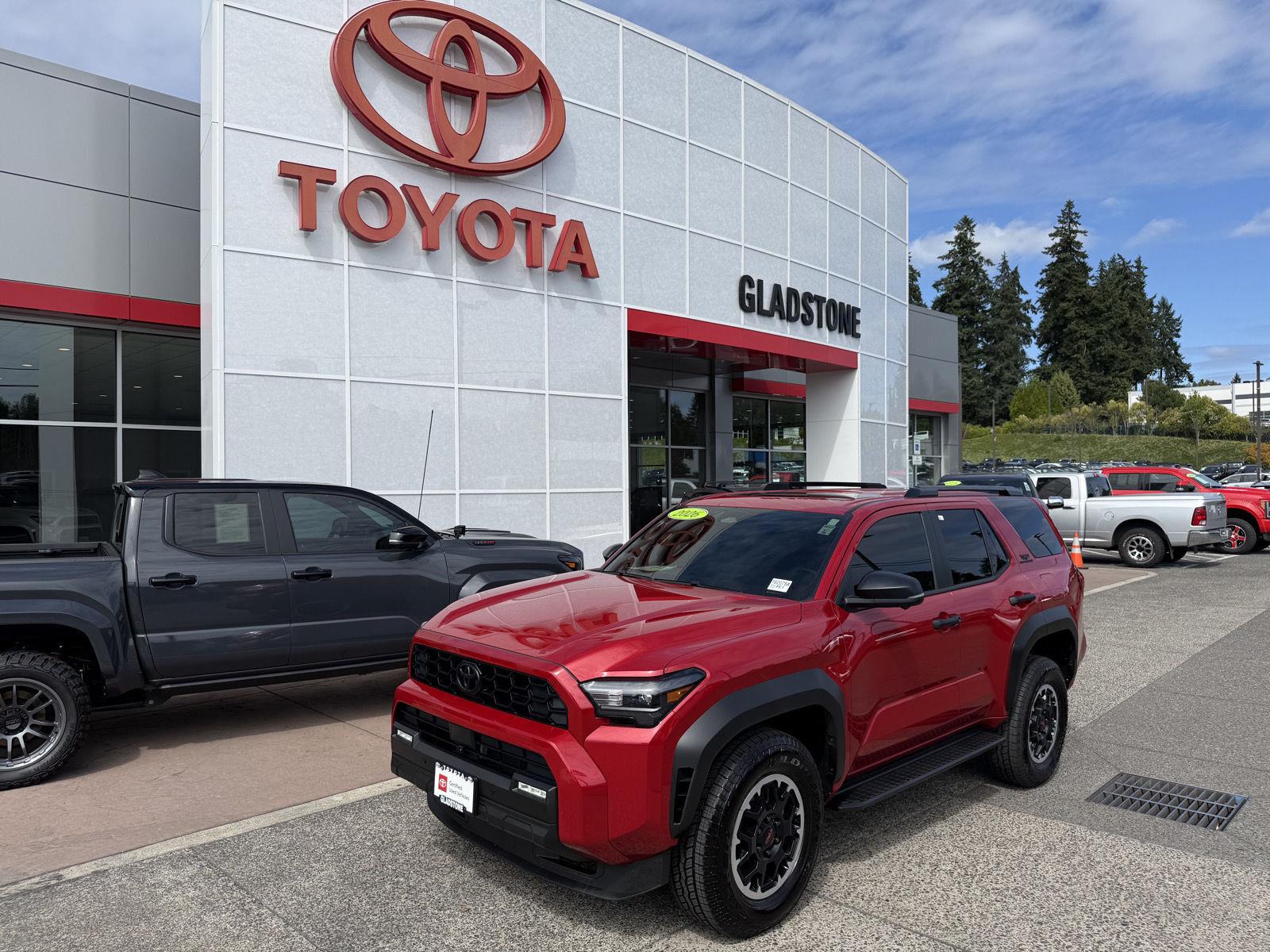 Supersonic Red 2026 Toyota 4Runner SUV / Crossover Four-Wheel Drive Automatic