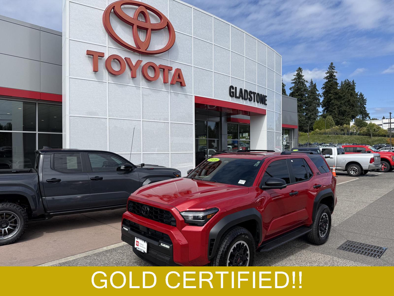 Supersonic Red 2026 Toyota 4Runner SUV / Crossover Four-Wheel Drive Automatic