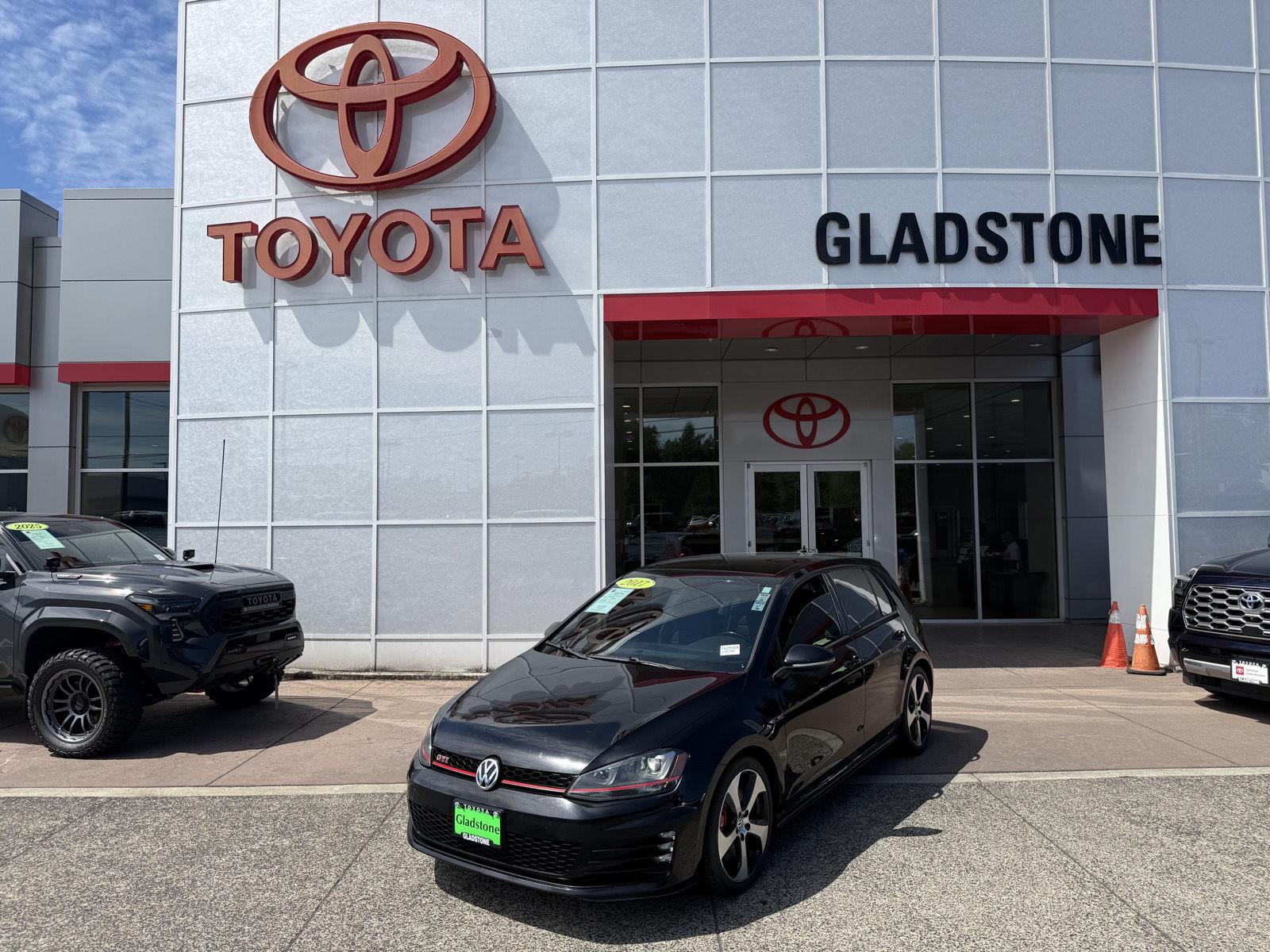 Deep Black Pearl 2017 Volkswagen Golf GTI Hatchback Front-Wheel Drive Automatic