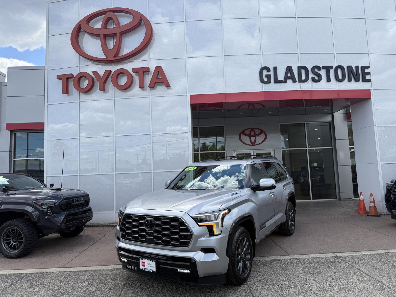 Celestial Silver Metallic 2025 Toyota Sequoia SUV / Crossover Four-Wheel Drive Automatic