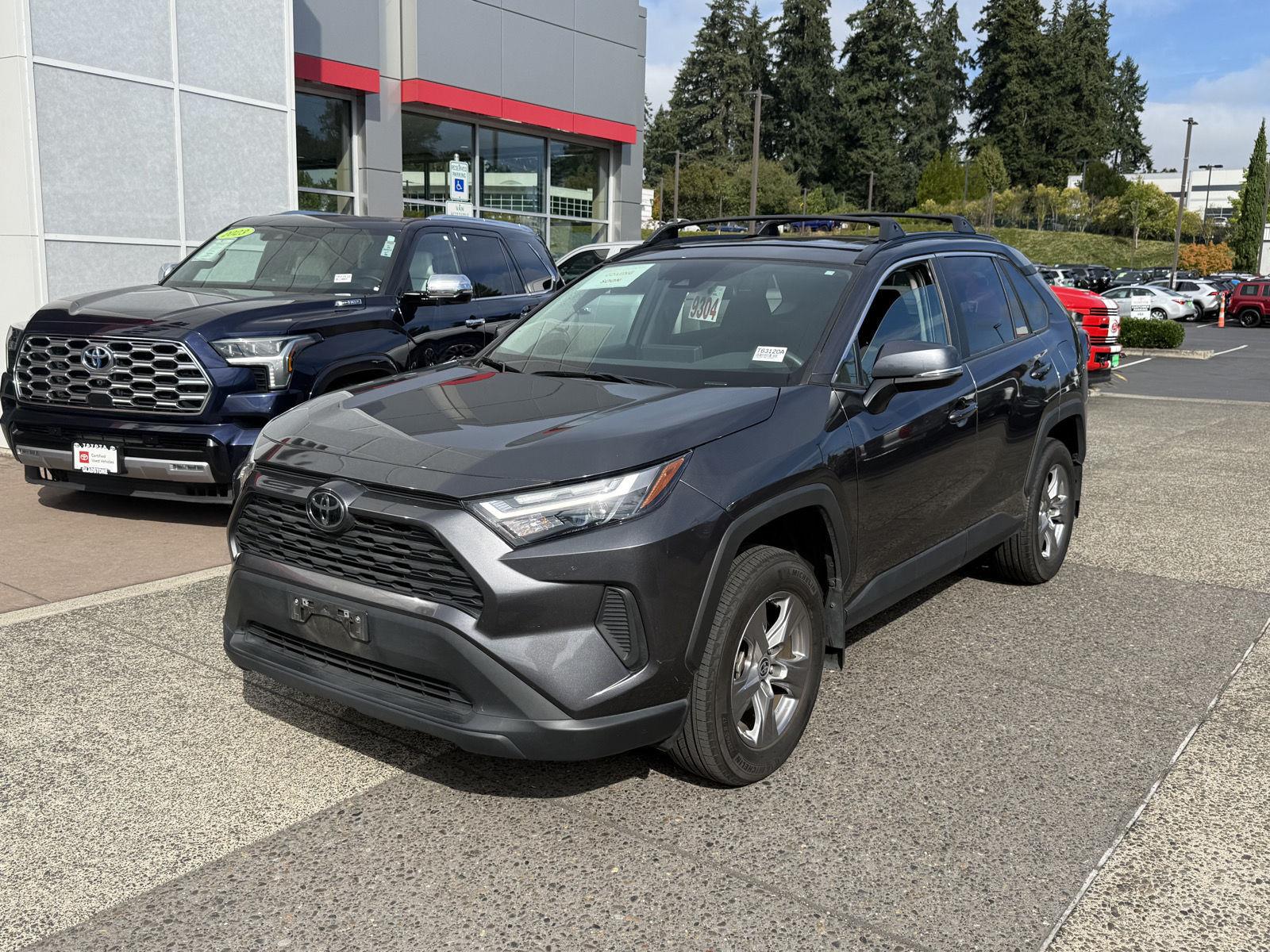 Magnetic Gray Metallic 2024 Toyota RAV4 SUV / Crossover All-Wheel Drive Automatic