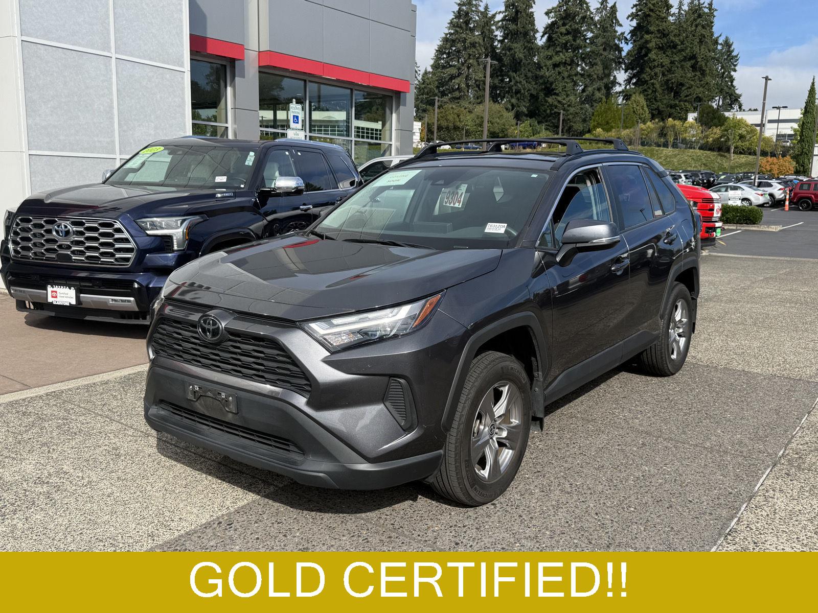 Magnetic Gray Metallic 2024 Toyota RAV4 SUV / Crossover All-Wheel Drive Automatic