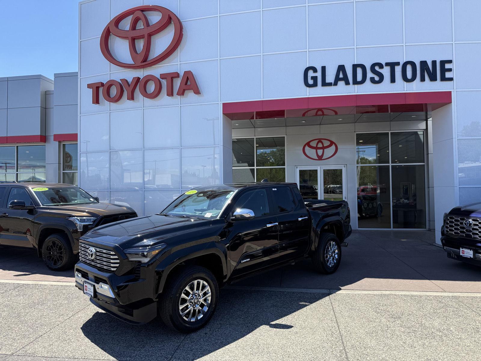 Black 2024 Toyota Tacoma Pickup Truck Four-Wheel Drive Automatic