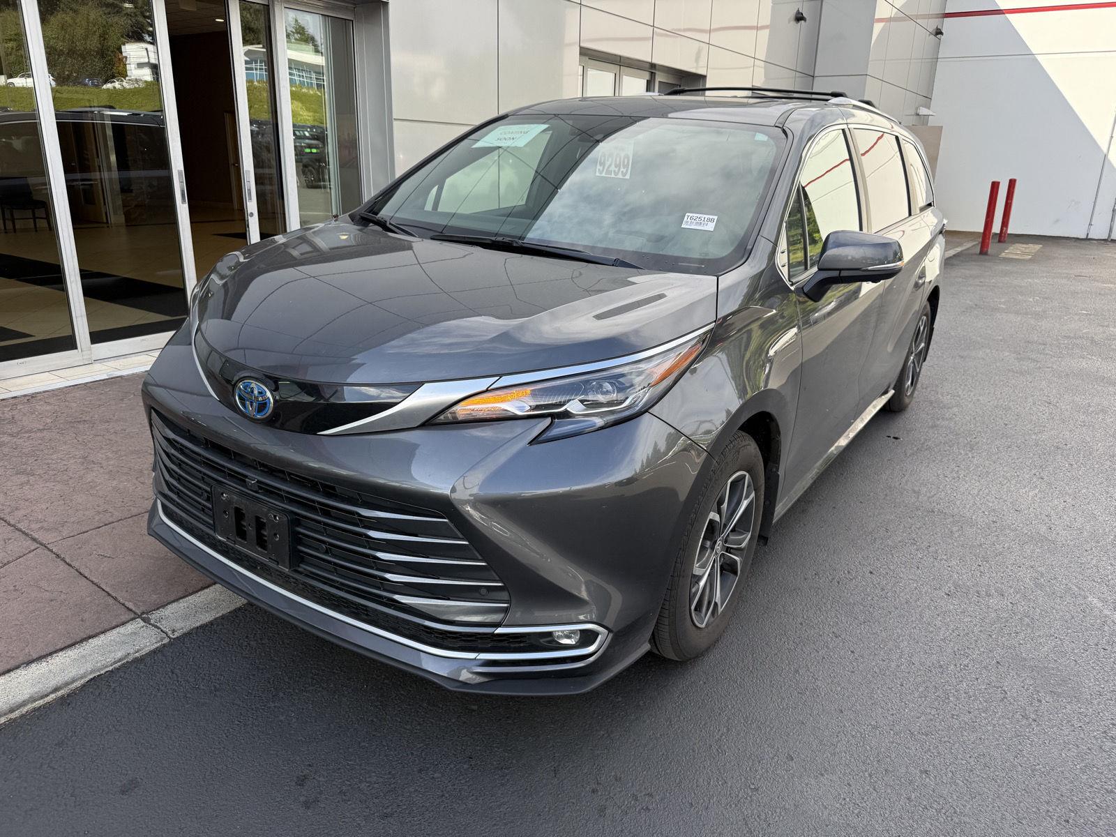 Magnetic Gray Metallic 2025 Toyota Sienna Minivan All-Wheel Drive Continuously Variable Transmission