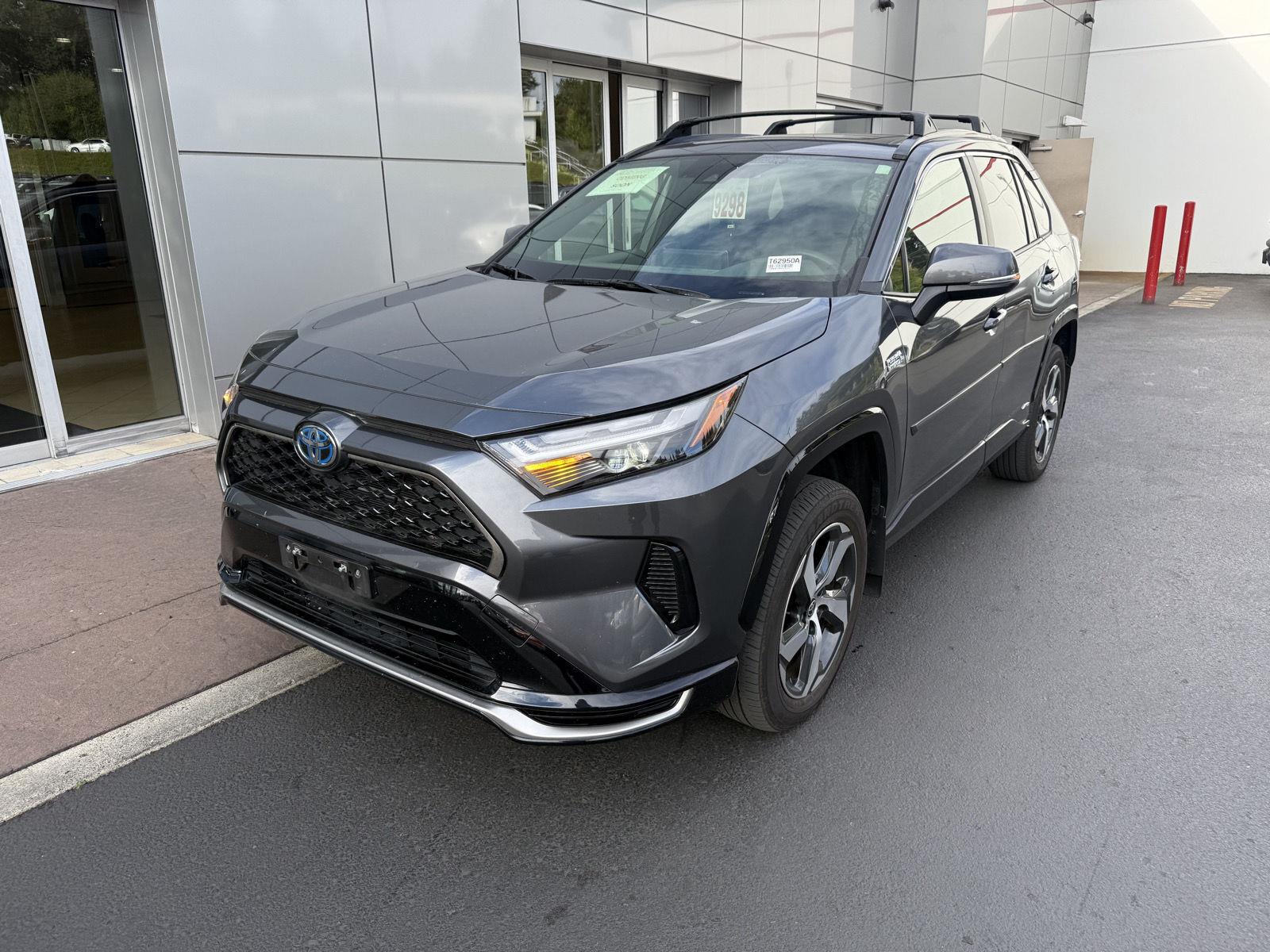Magnetic Gray Metallic 2024 Toyota RAV4 Prime SUV / Crossover All-Wheel Drive Continuously Variable Transmission