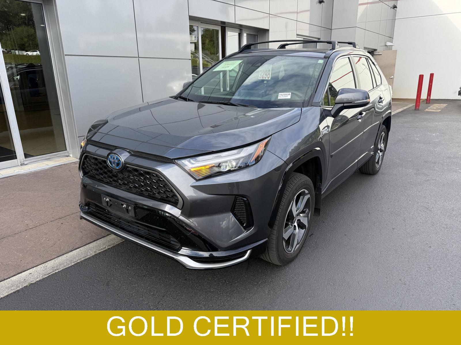 Magnetic Gray Metallic 2024 Toyota RAV4 Prime SUV / Crossover All-Wheel Drive Continuously Variable Transmission