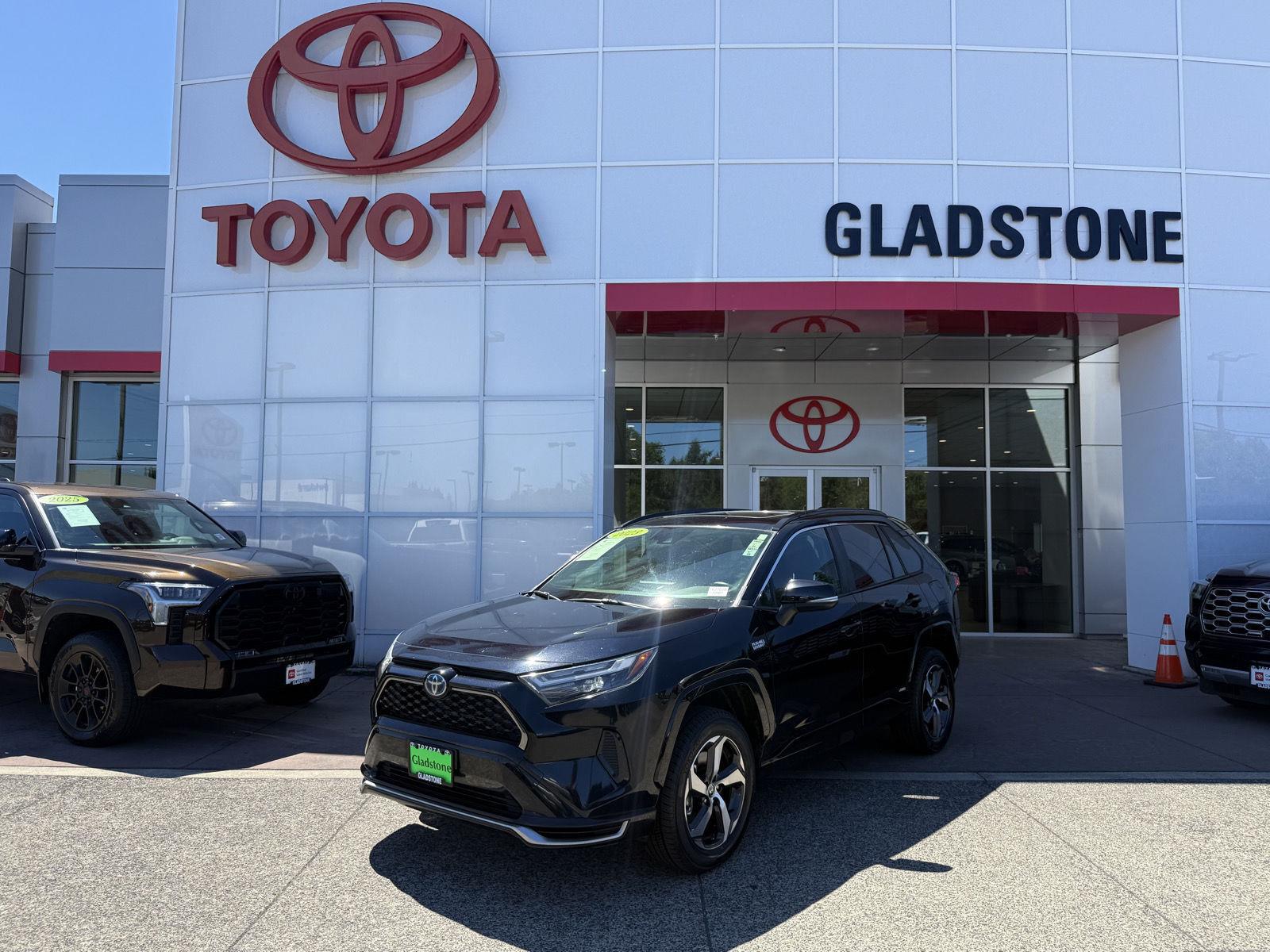 Midnight Black Metallic 2023 Toyota RAV4 Prime SUV / Crossover All-Wheel Drive Continuously Variable Transmission