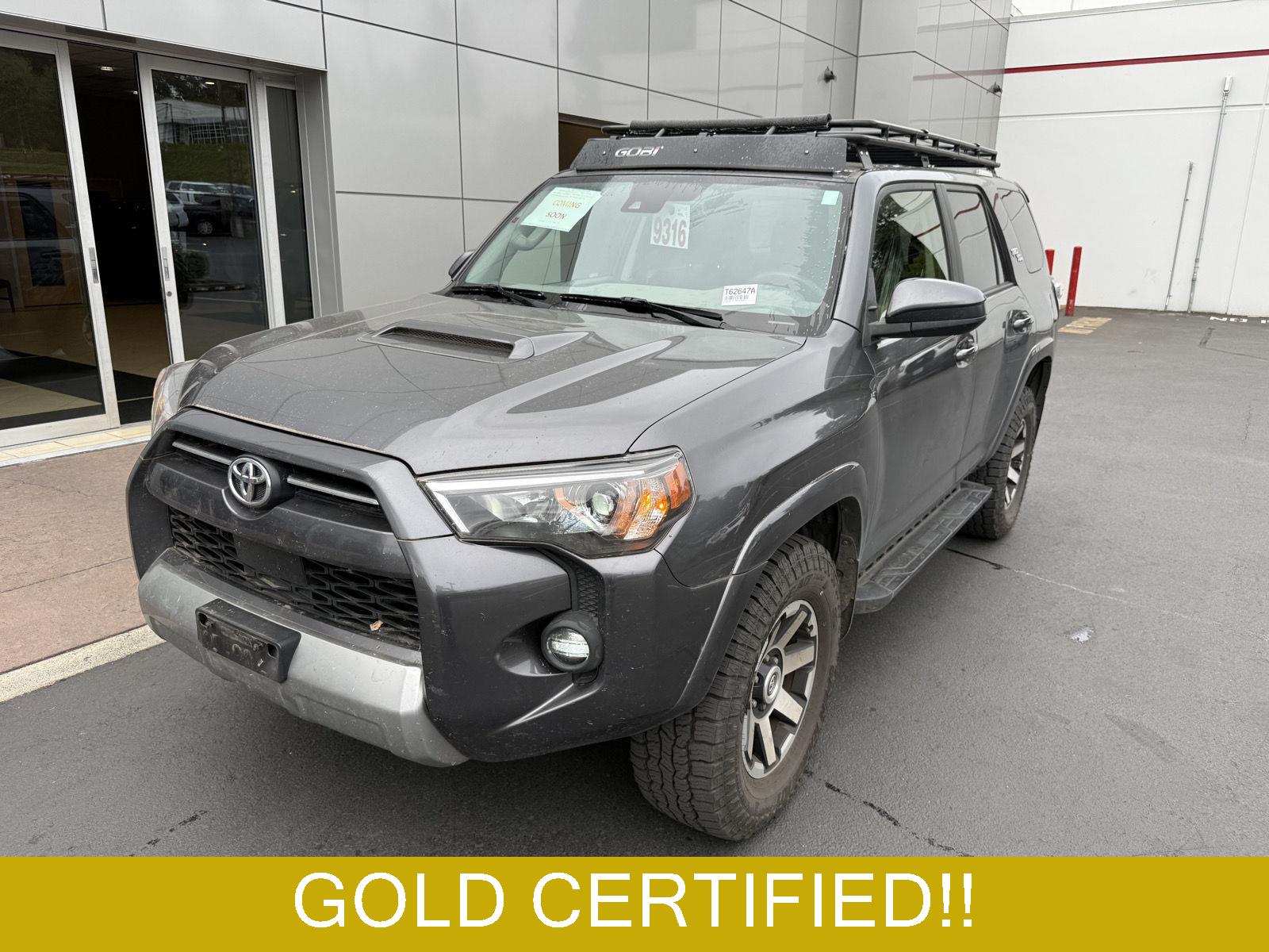 Magnetic Gray Metallic 2021 Toyota 4Runner SUV / Crossover Four-Wheel Drive Automatic