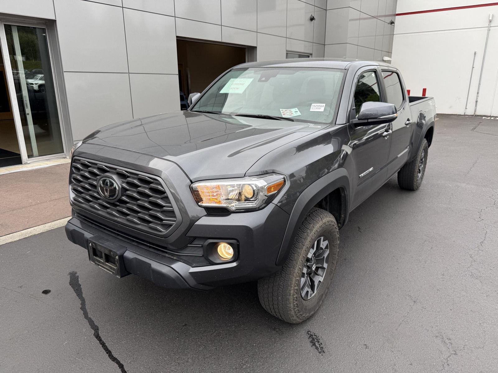Magnetic Gray Metallic 2022 Toyota Tacoma Pickup Truck Four-Wheel Drive Automatic